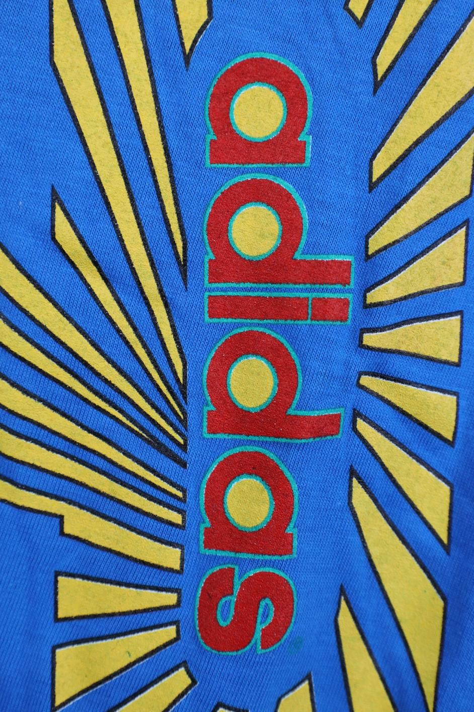Adidas Deadstock Vintage 80s Adidas 1988 Olympics Sunburst T-Shirt Size US M / EU 48-50 / 2 - 5 Thumbnail