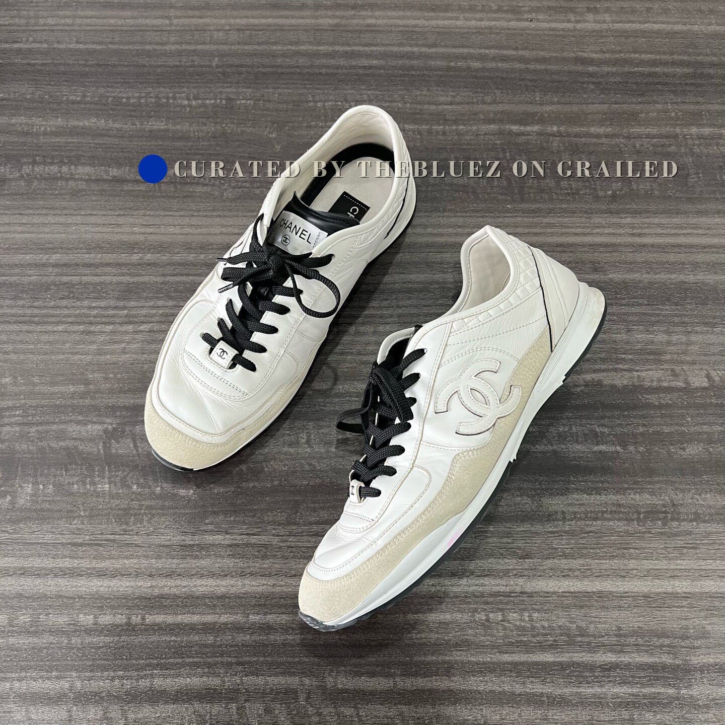 Chanel Chanel White Sneakers Size 43 Size US 10 / EU 43 - 1 Thumbnail