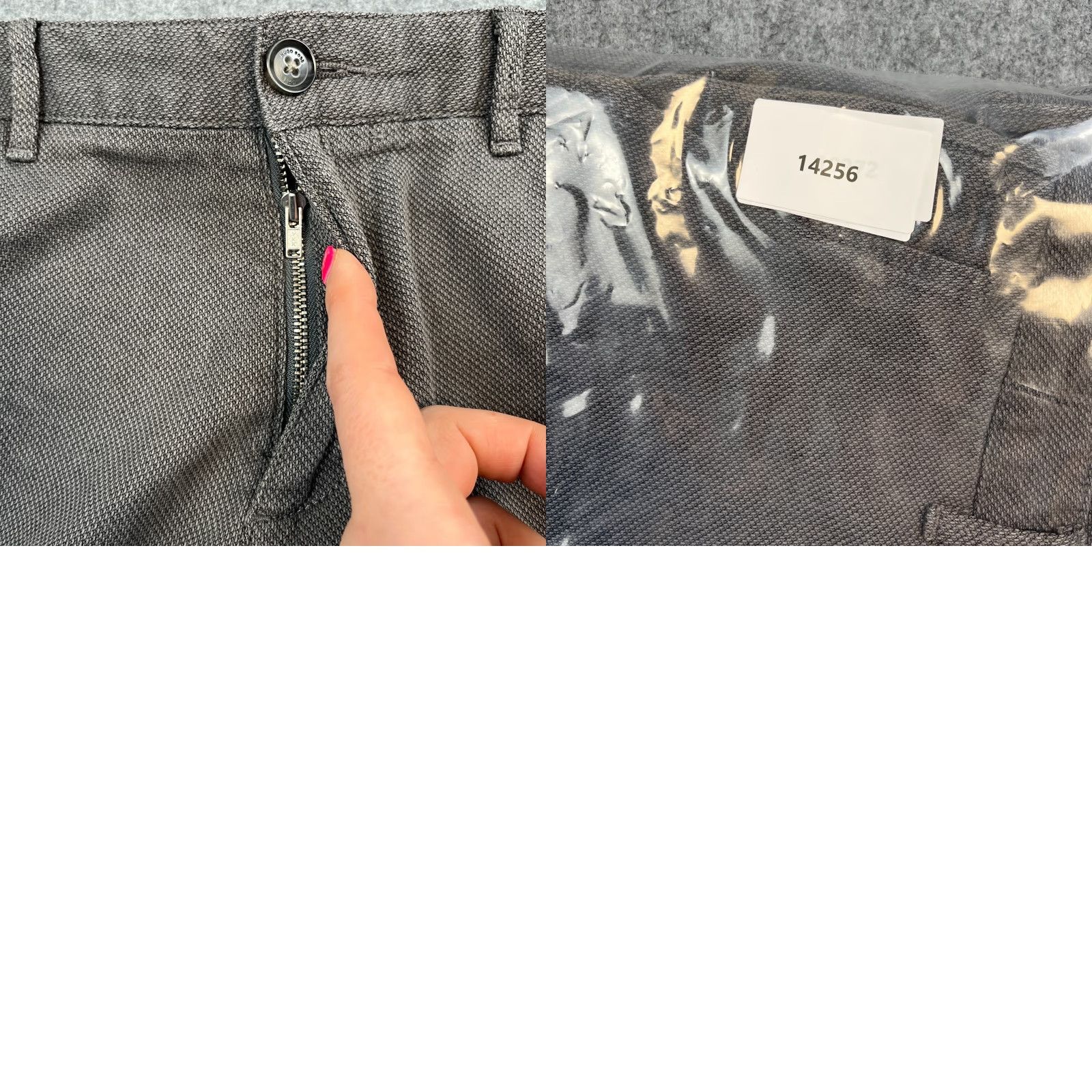 Hugo Boss Hugo Boss Chino Trousers Slim Tapered Grey 30 32 Men Regular 5-Pocket Cotton Elastan Casual Formal Workwear Preppy Size US 30 / EU 46 - 9 Thumbnail