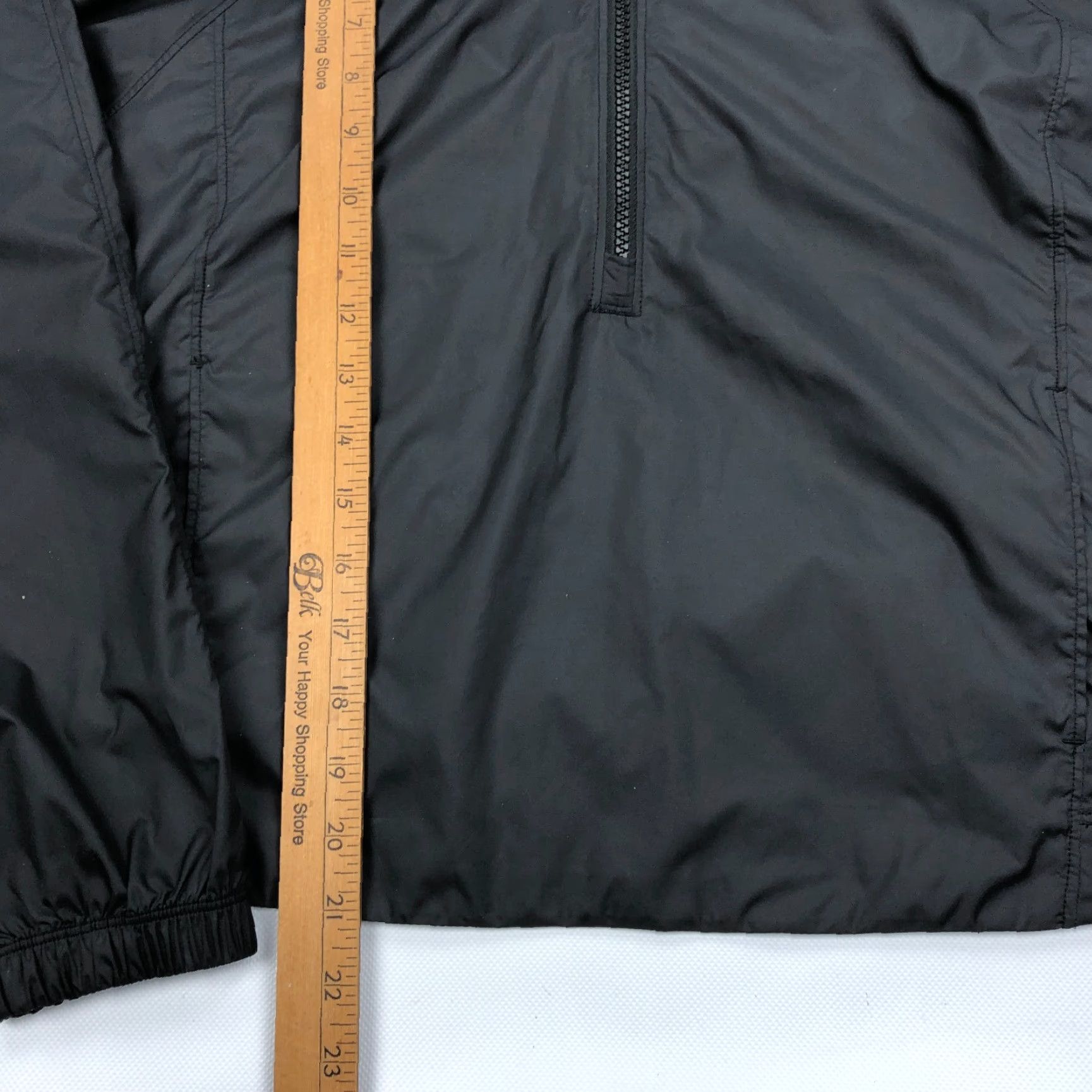 Lululemon Lululemon Jacket Womens 10 Black Lightweight Pullover Zip Activewear Running Yoga Athletic Spring Fall Winter Cropped Nylon Blended Fabric Size L / US 10 / IT 46 - 4 Thumbnail