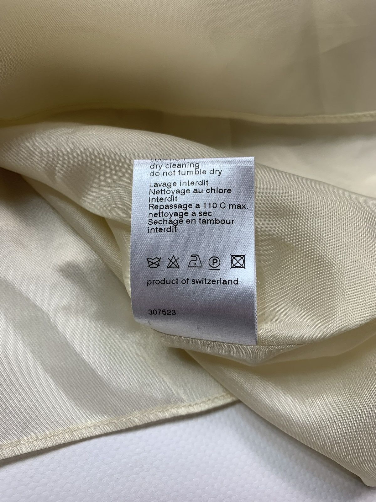 Akris Akris Punto 100% Silk Raw Silk Dress Beige Sleeveless US 4 Size S / US 4 / IT 40 - 20 Thumbnail