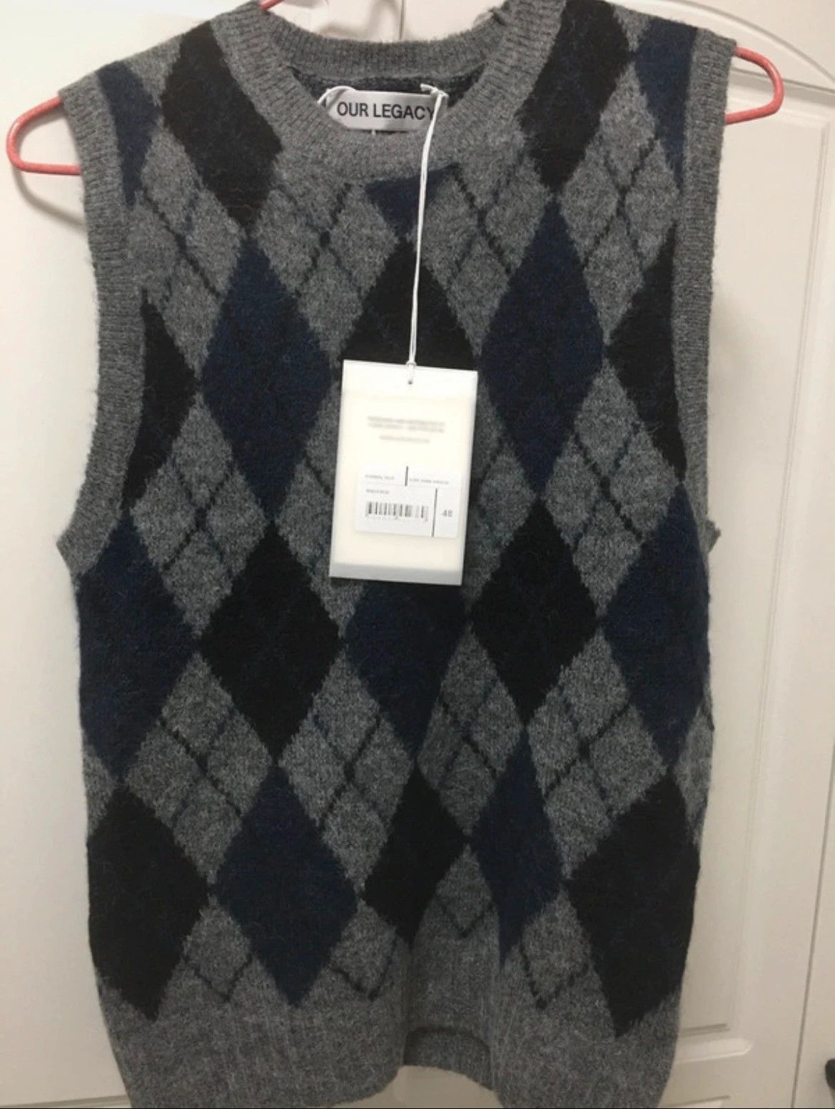 Our Legacy OUR LEGACY DOUBLE LOCK VEST, Ament Check Mohair, | Grailed