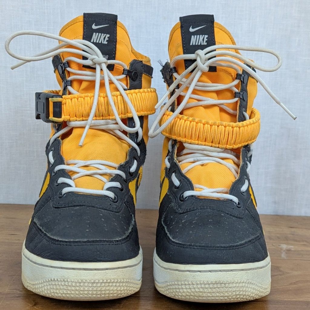 Nike Nike SF Air Force 1 Orange and Black Sneakers US Men's 8 Size US 8 / EU 41 - 9 Thumbnail