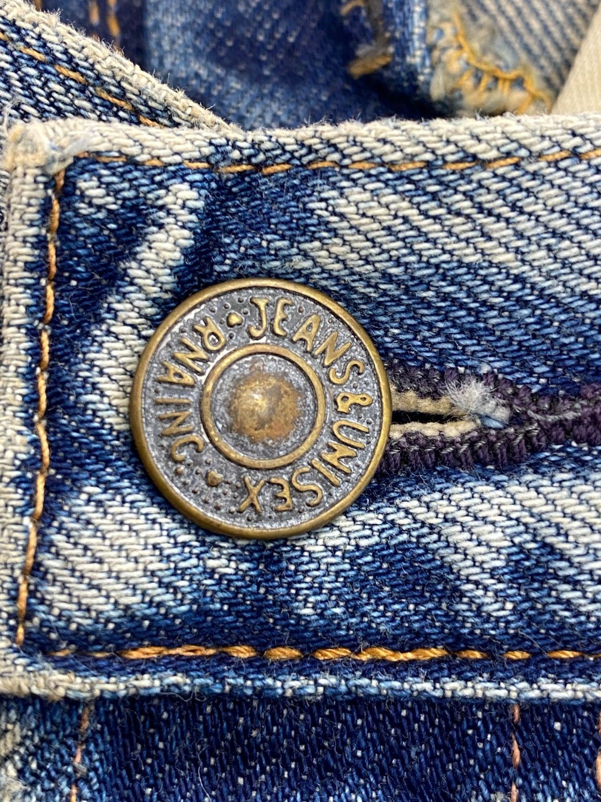 Japanese Brand Japanese Brand Heavy Ripped Artistic Bleach Wash Jeans Size US 32 / EU 48 - 10 Thumbnail