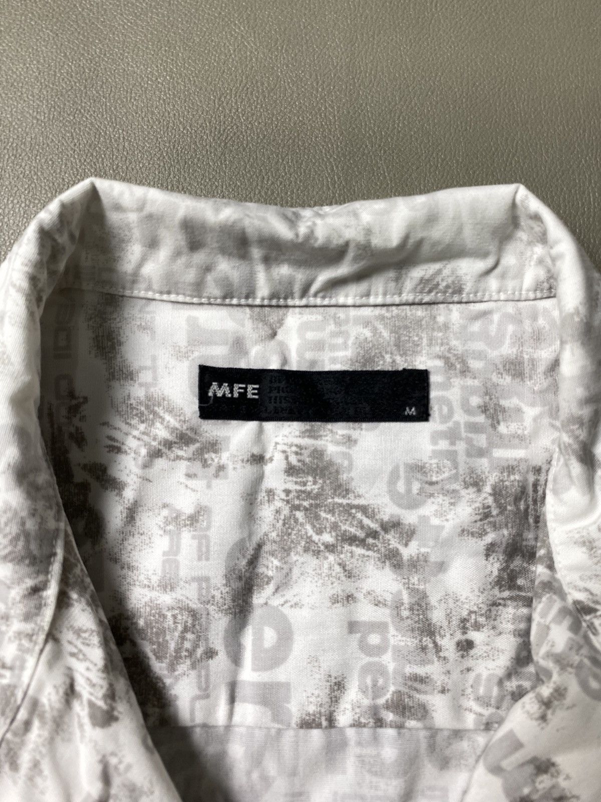 Beauty Beast × Hysteric Glamour × Japanese Brand MFE Poem Punk Zip Shirt Size US M / EU 48-50 / 2 - 7 Thumbnail