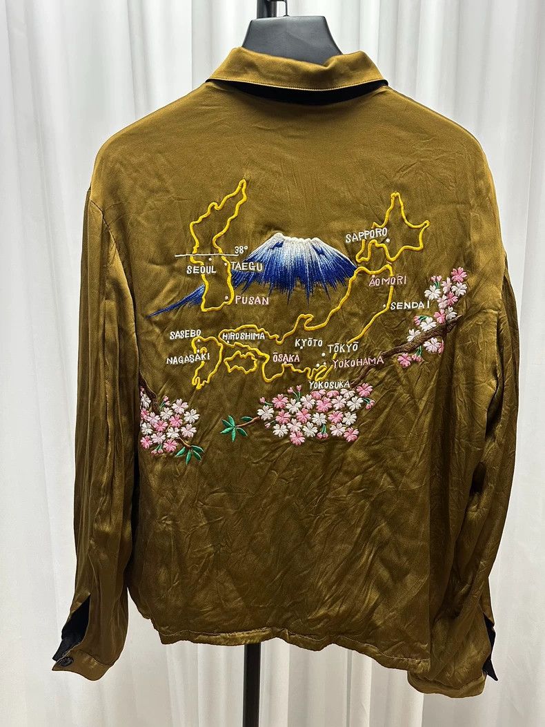 Y's for Men Y's For Men size os 80s Mount Fuji Phoenix Silk Jacket Size US M / EU 48-50 / 2 - 6 Thumbnail