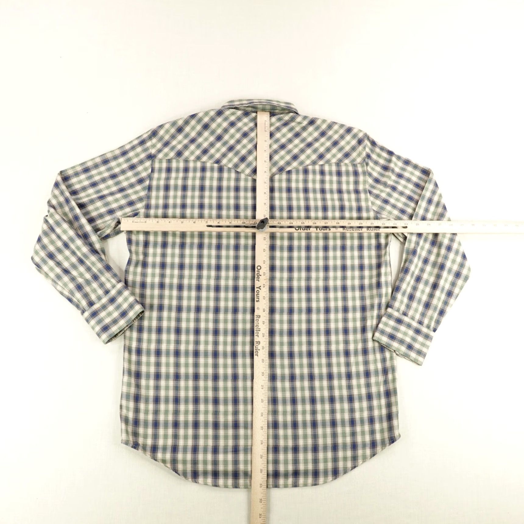 Pendleton Pendleton Shirt Mens M Blue Plaid Frontier Western Pearl Snap Pocket Size US M / EU 48-50 / 2 - 6 Thumbnail