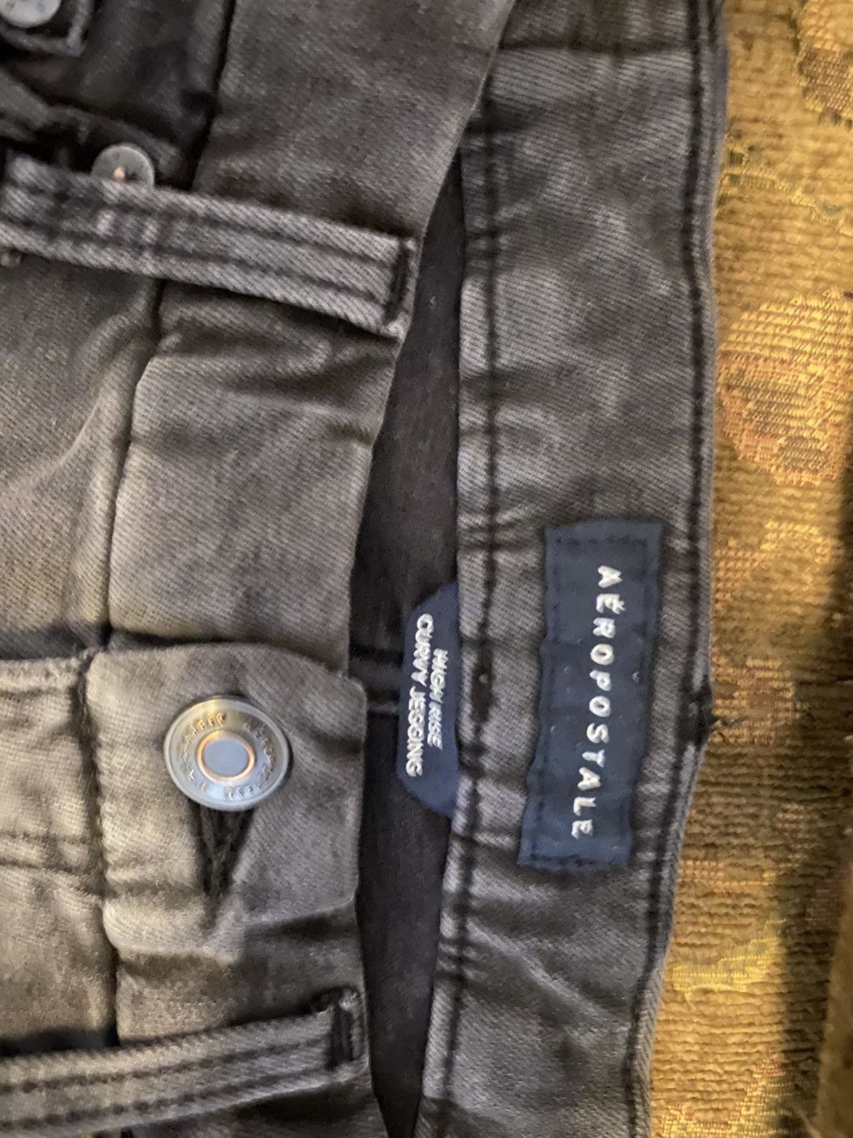 Aeropostale Black jeans Size 30" / US 8 / IT 44 - 2 Thumbnail