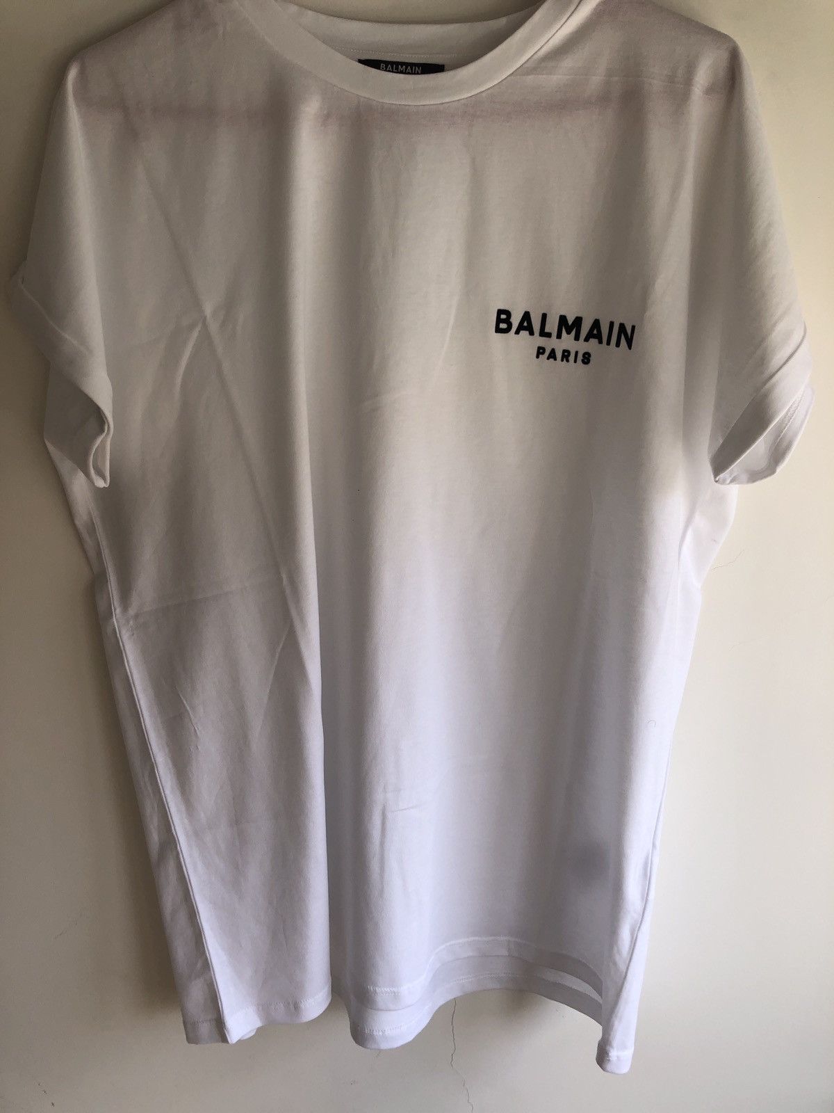 image of Balmain White T-Shirt, Women's (Size Small)