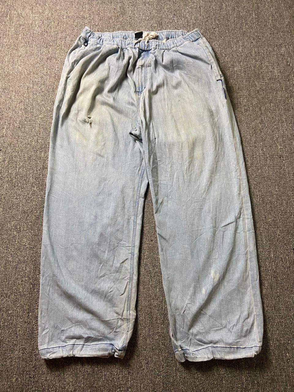 Japanese Brand DC Dcshoecosca Brand Baggy Jeans (184) Size US 35 - 1 Thumbnail