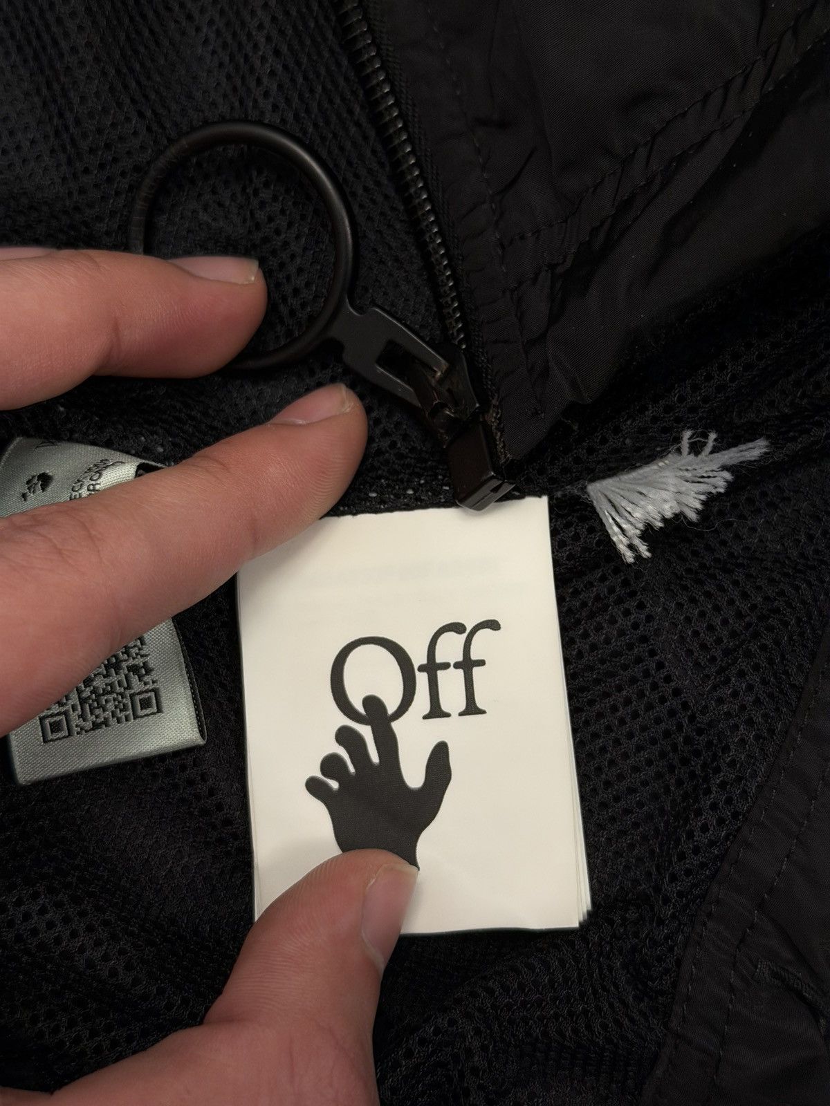 Off-White Off-white jacket with embroidered emblems Size US M / EU 48-50 / 2 - 7 Thumbnail