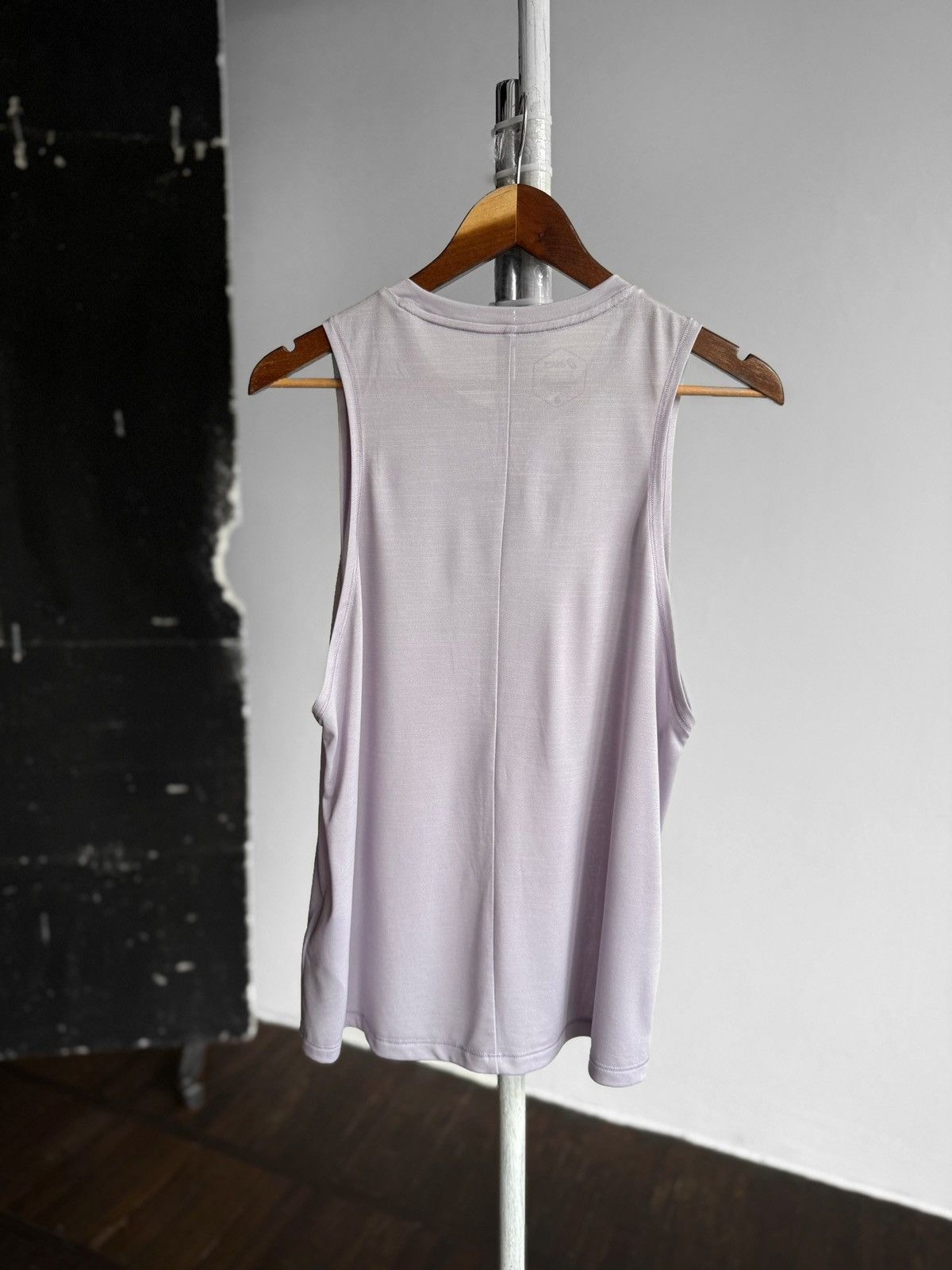 Asics Asics Tiger Womens Light Purple Sleeveless Training Tank Top Size L / US 10 / IT 46 - 4 Thumbnail