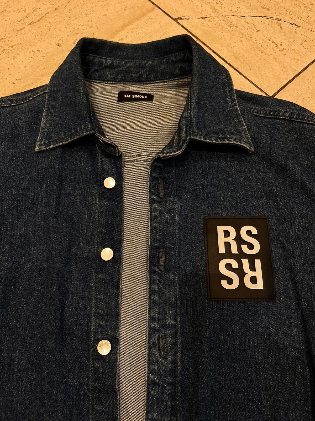 Designer × Raf Simons RAF Simons denim jacket shirt Size US M / EU 48-50 / 2 - 2 Thumbnail