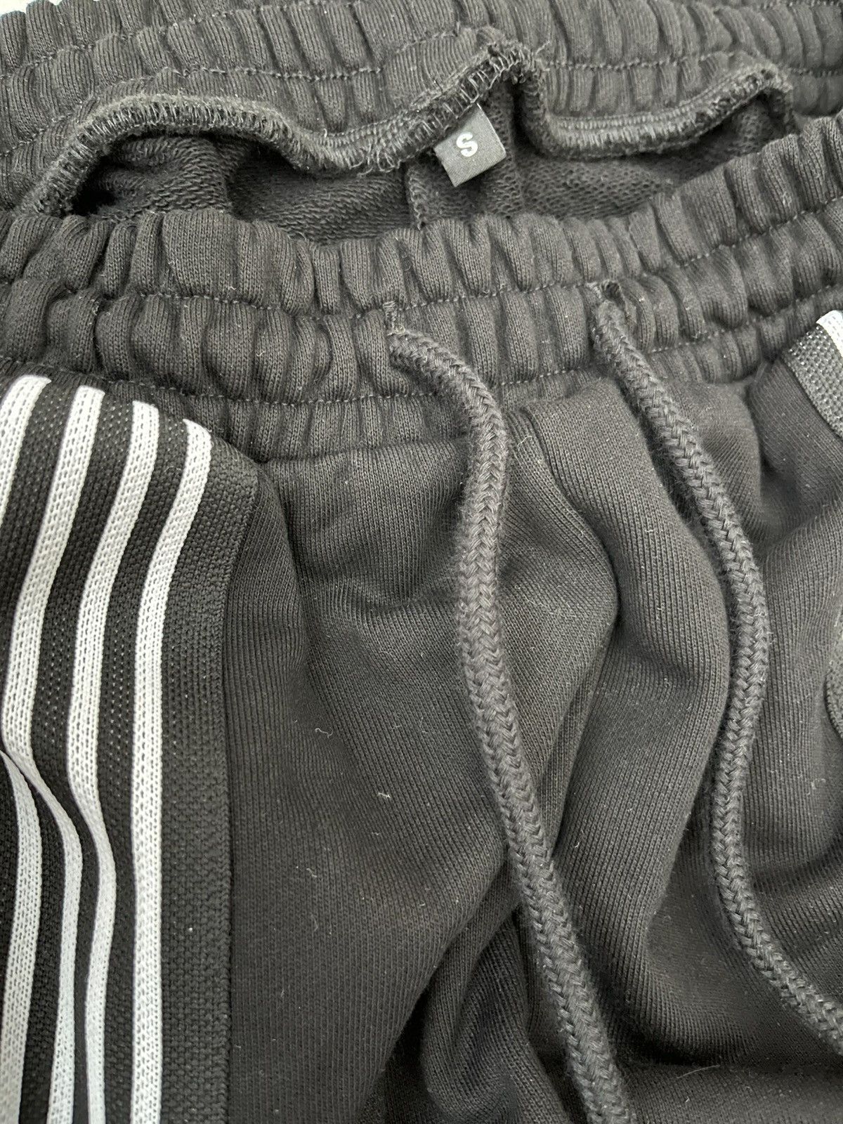 Other Uponeusa Black Baggy Striped Trackpant Size US 30 / EU 46 - 4 Thumbnail