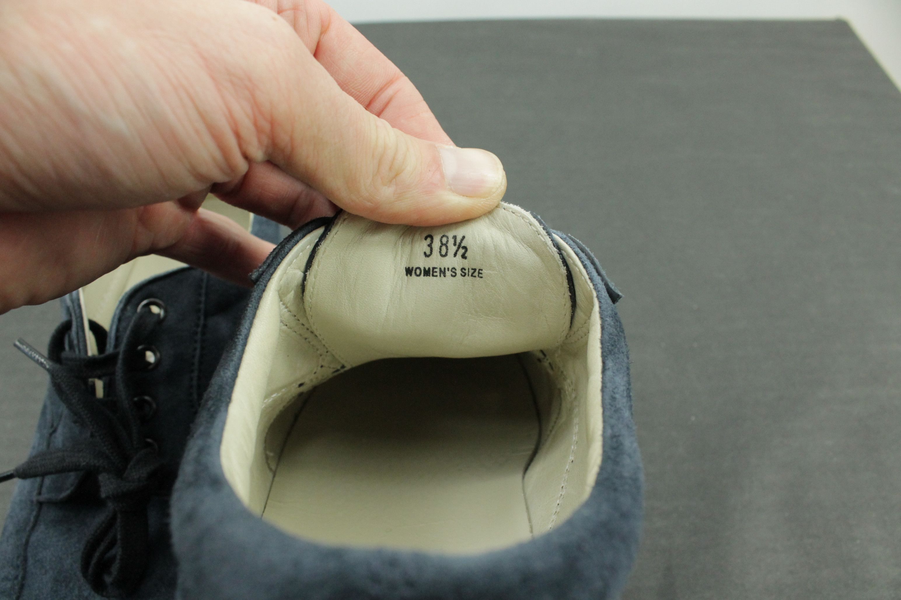 Hogan Hogan Blue Suede Traditional Low Top Lace Up Shoes Size US 8.5 / IT 38.5 - 12 Thumbnail