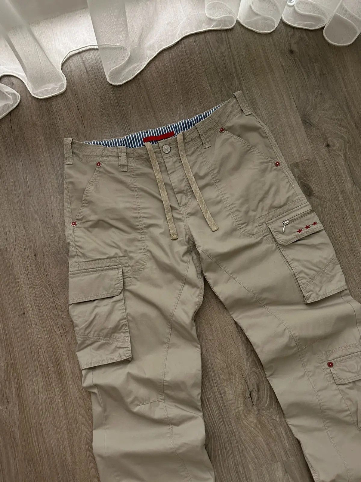 Bogner × Vintage Vintage Bogner Cargo Fire Ice Beige Pants Size US 34 / EU 50 - 4 Thumbnail