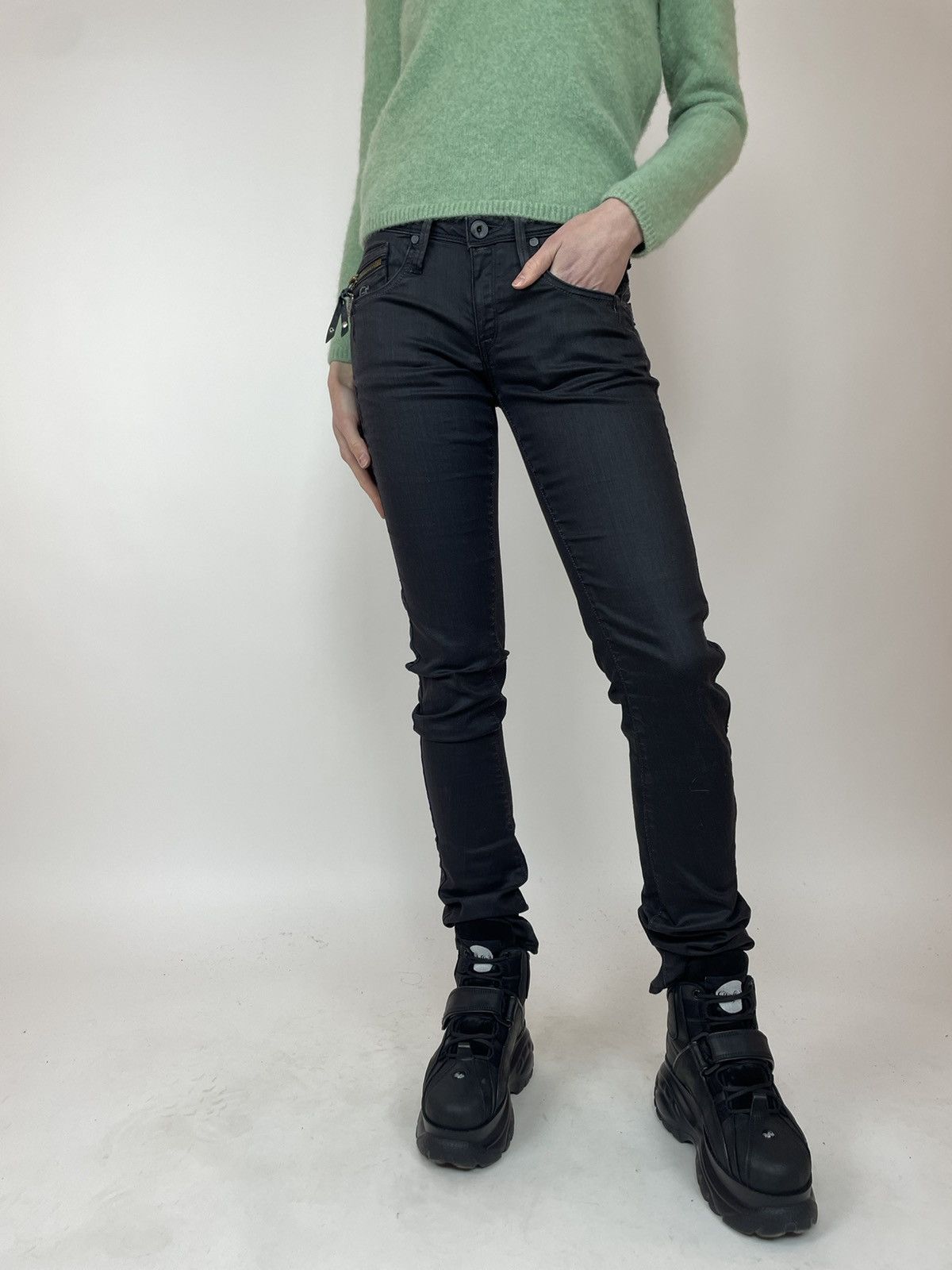 Other G-star RAW OCEAN Skinny WMN Womens biker jeans size W28 L34 Size 28" / US 6 / IT 42 - 6 Thumbnail