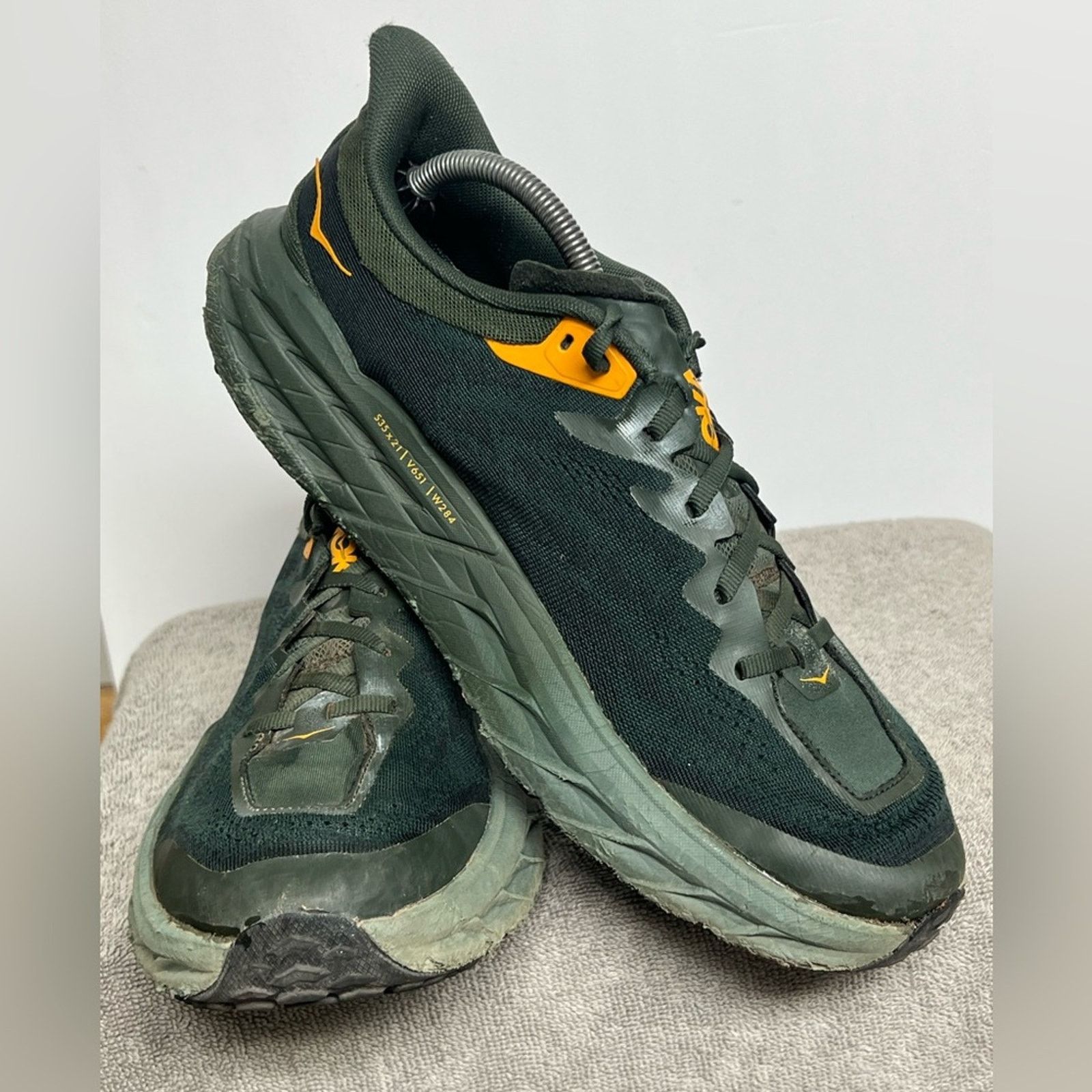 Hoka Hoka Speedgoat 5 Trail Shoes Olive Green - Men’s Size 11 D Size US 11 / EU 44 - 7 Thumbnail