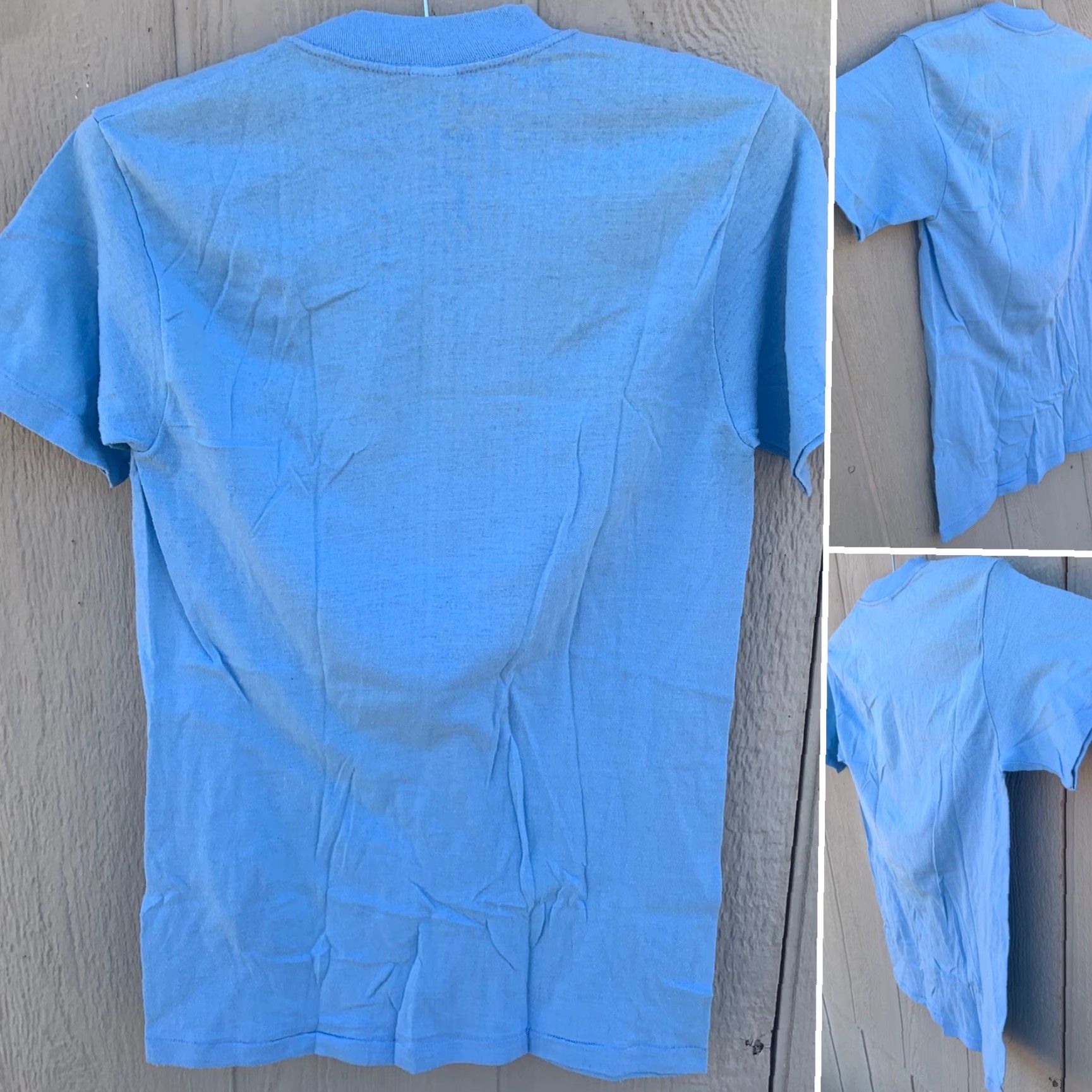 Vintage VINTAGE The Gull seagull seagulls graphic t-shirt c. INSTA 73 size M 1970s 70s blue unisex shirt graphic tee 1970s Mens Womens Boys Girls Size US M / EU 48-50 / 2 - 5 Thumbnail
