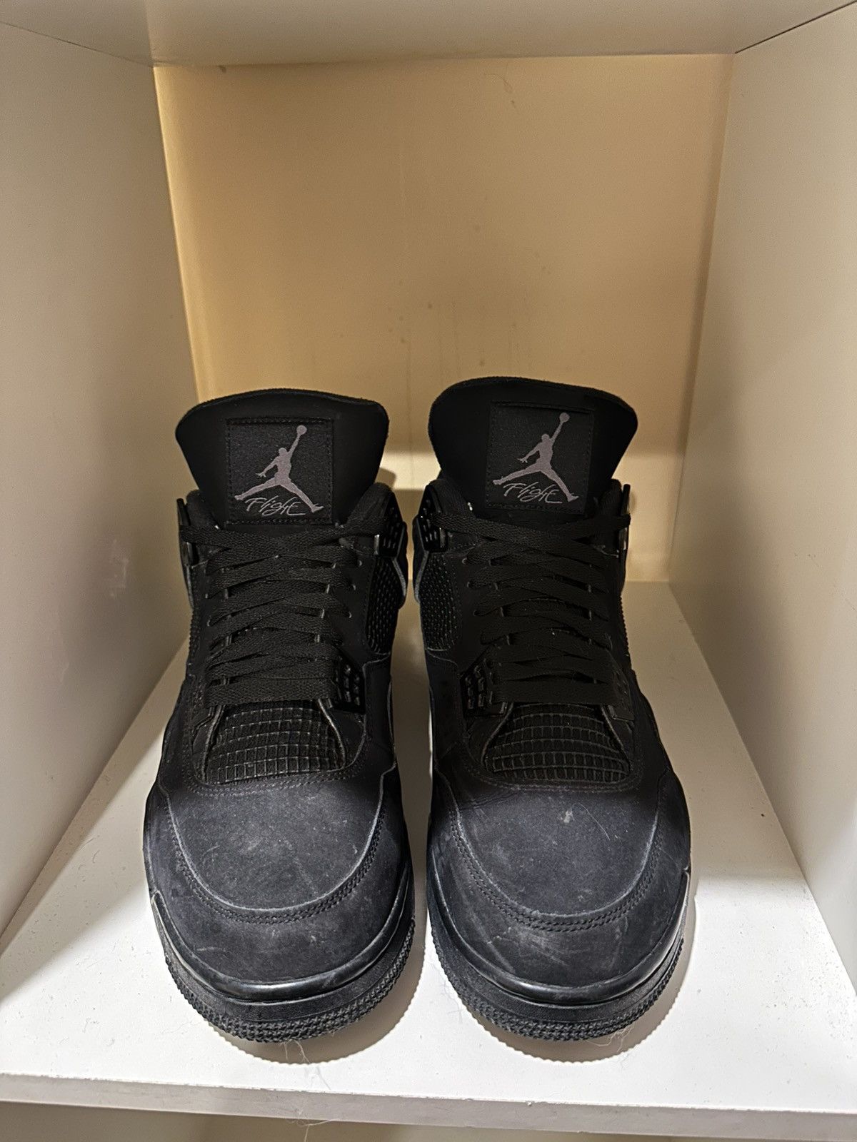 Jordan Brand Nike Air Jordan 4 Black Cat 2020 Size 13 Mens Size US 13 / EU 46 - 2 Thumbnail