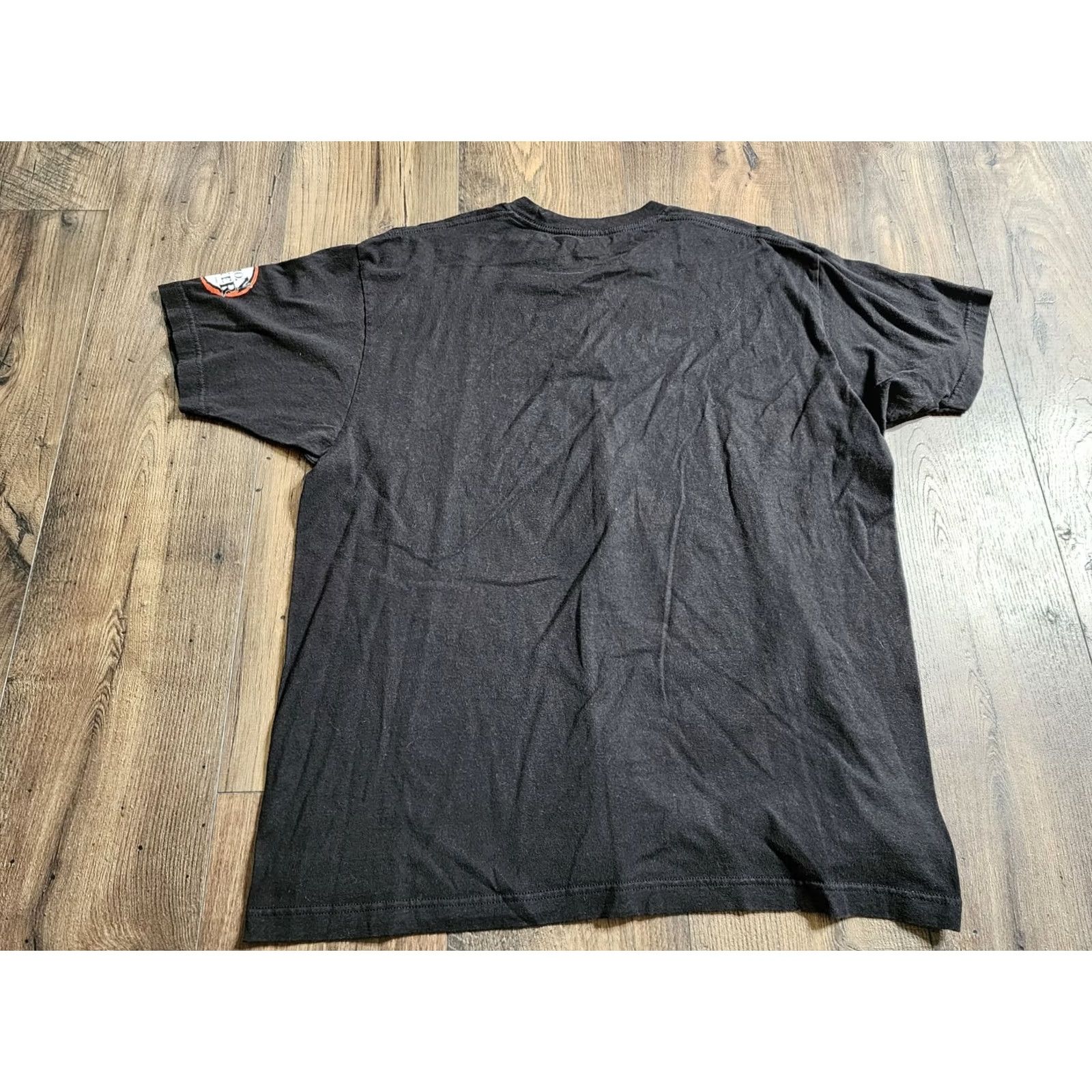 Vintage Demon Slayer Mens XL Shinobu Kocho Butterfly Licensed T Shirt Black Cotton Crew Neck Short Sleeve Graphic Print Vintage No Size US XL / EU 56 / 4 - 2 Thumbnail