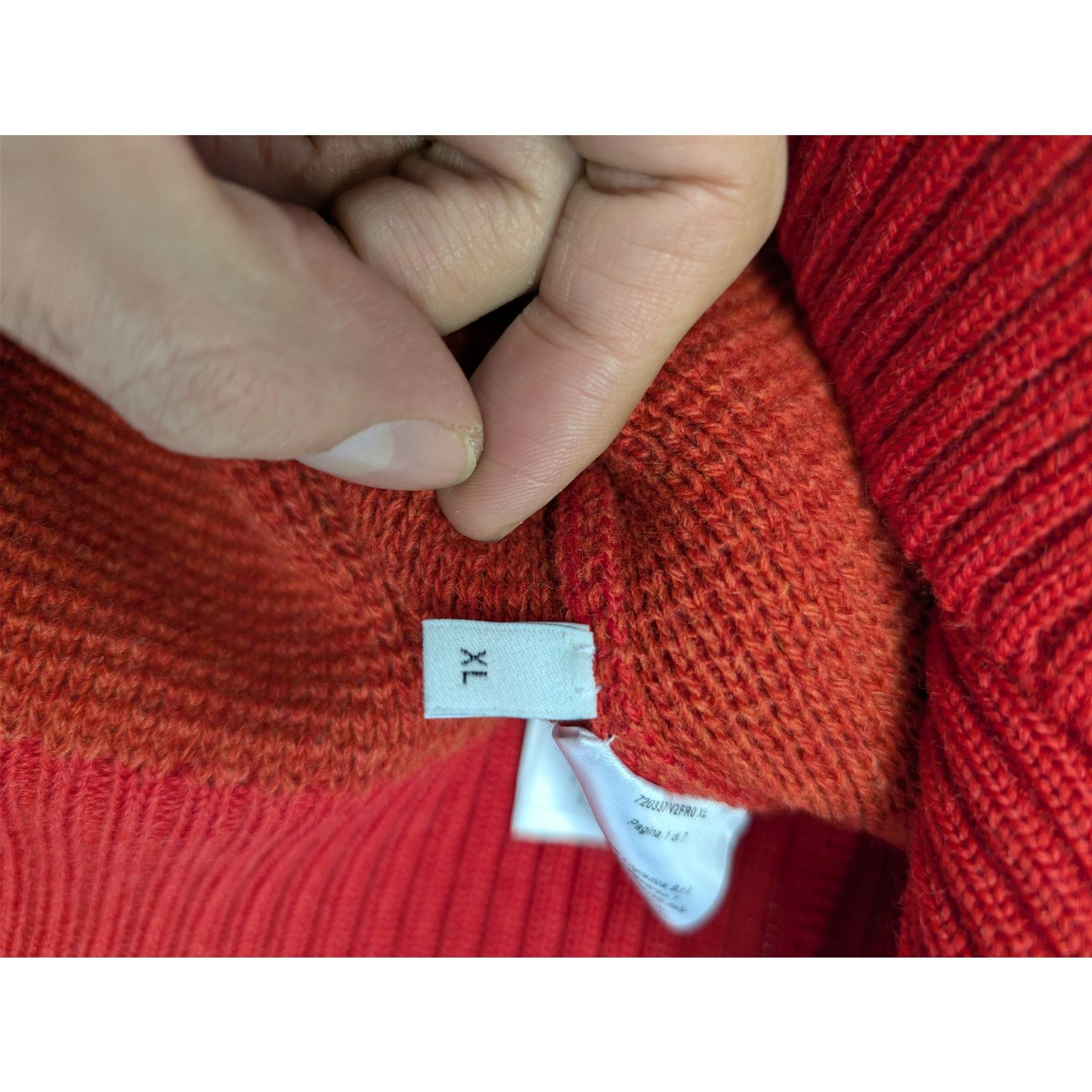 Bottega Veneta o1rshd1 MW Dry Wool Knitwear Sweater in Firework Size US XL / EU 56 / 4 - 15 Thumbnail