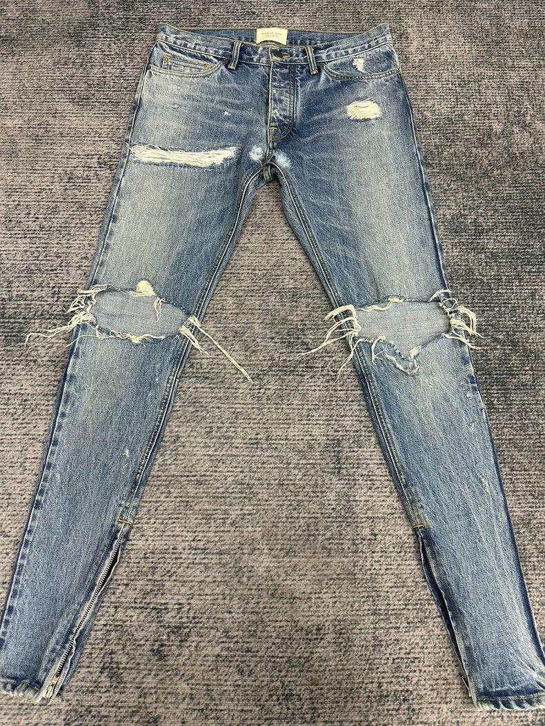 Fear of God Fear of God ripped jeans Size US 30 / EU 46 - 1 Thumbnail
