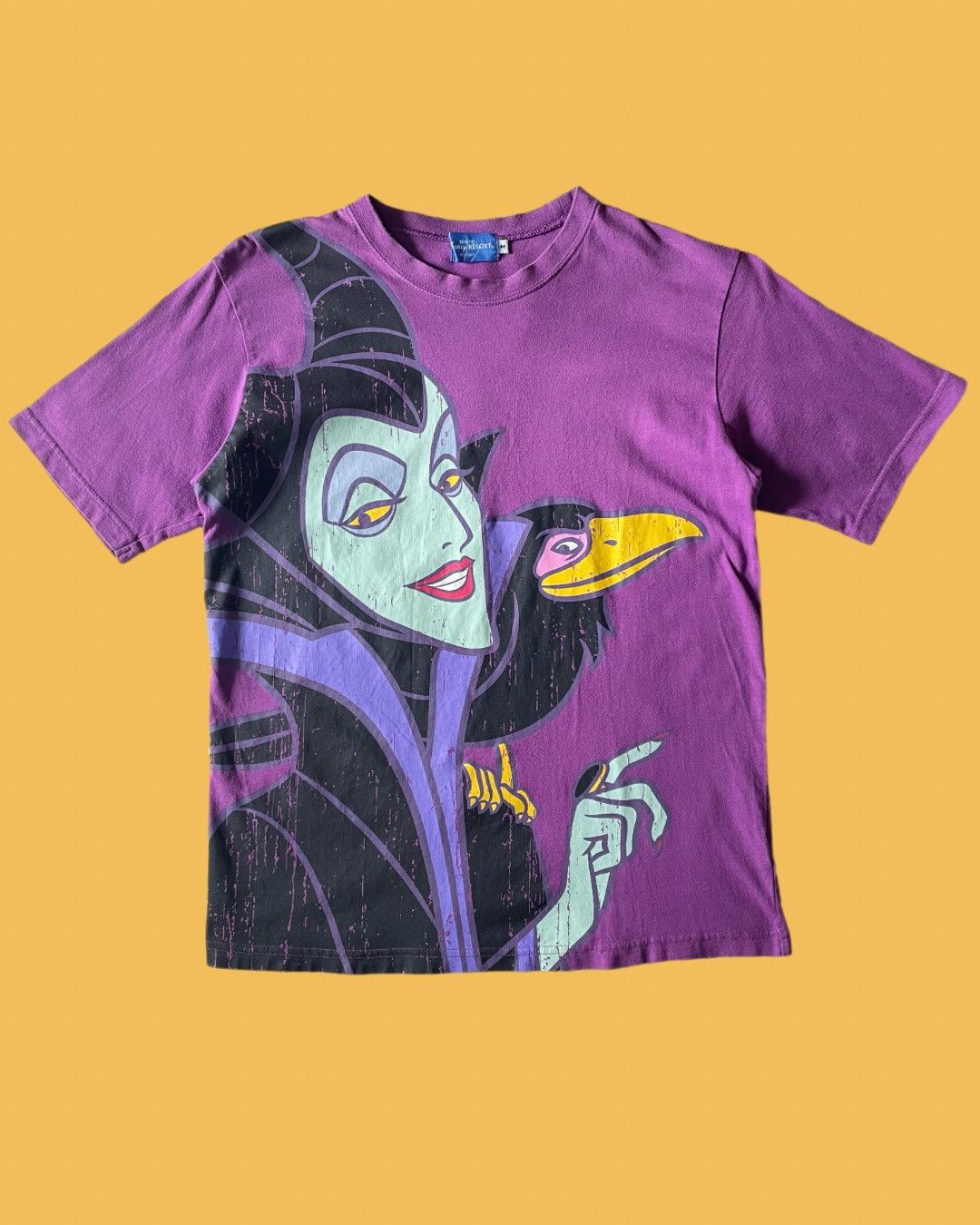 Disney Vintage Maleficent Tokyo Disneyland Cartoon T-shirt Promo Size US M / EU 48-50 / 2 - 1 Thumbnail