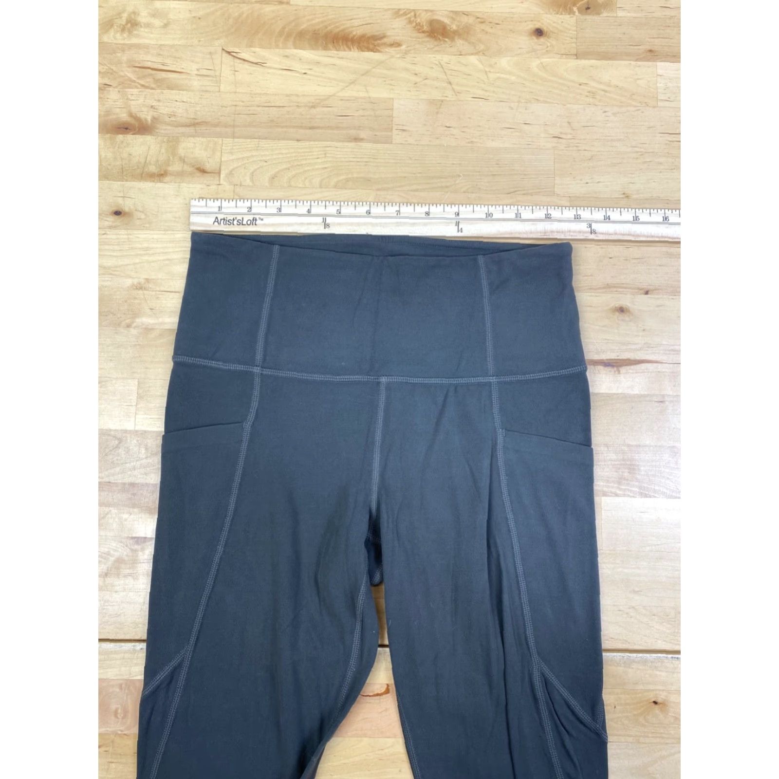 Athleta Athleta Leggings Womens S Gray Activewear Casual Outdoor Athleisure Sports Gym & Training Running & Jogging Yoga Ankle Size 28" / US 6 / IT 42 - 4 Thumbnail