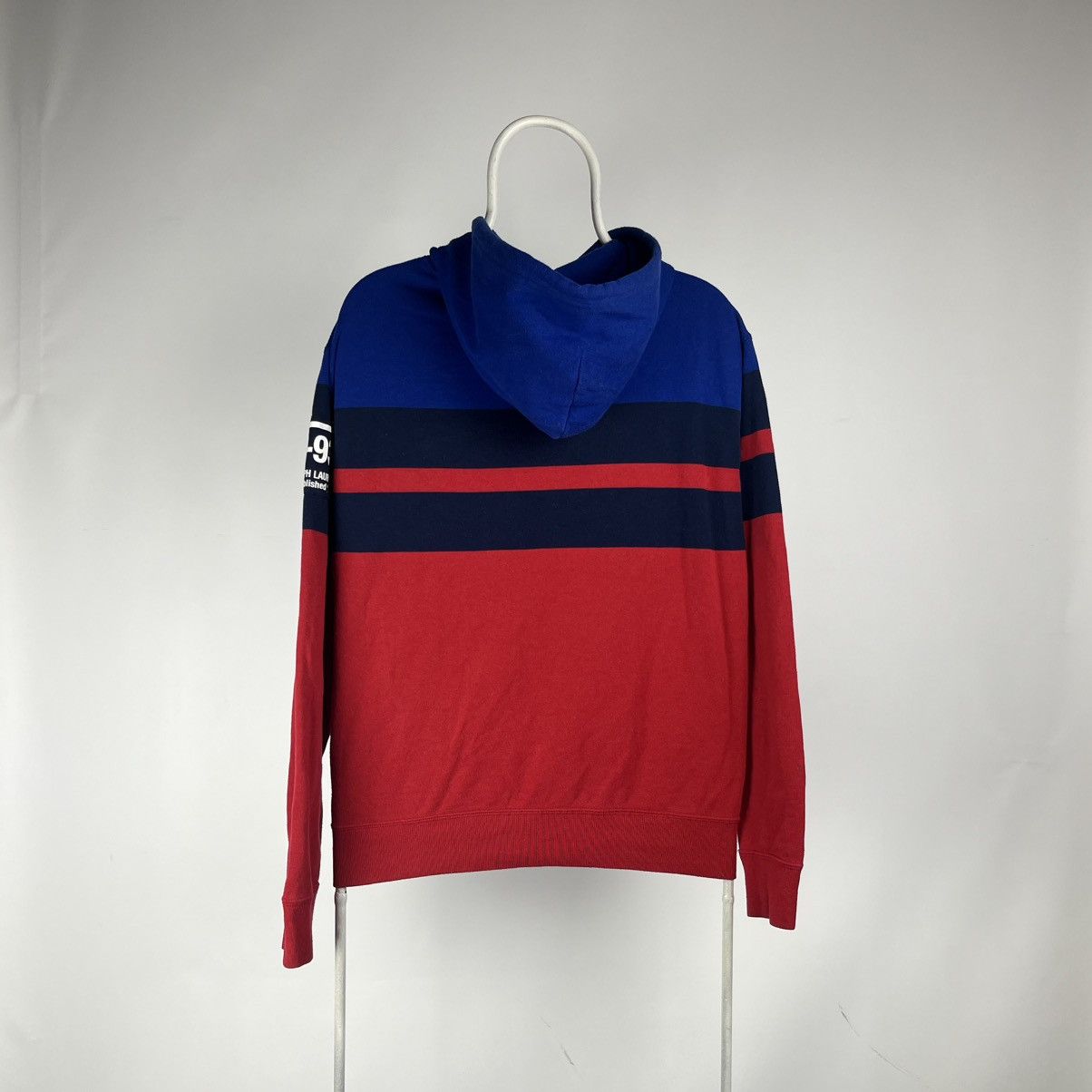 Polo Ralph Lauren - Vintage Ralph Lauren P-93 Established 67 Hoodie Rare Y2K Size US S / EU 44-46 / 1 - 2 Thumbnail