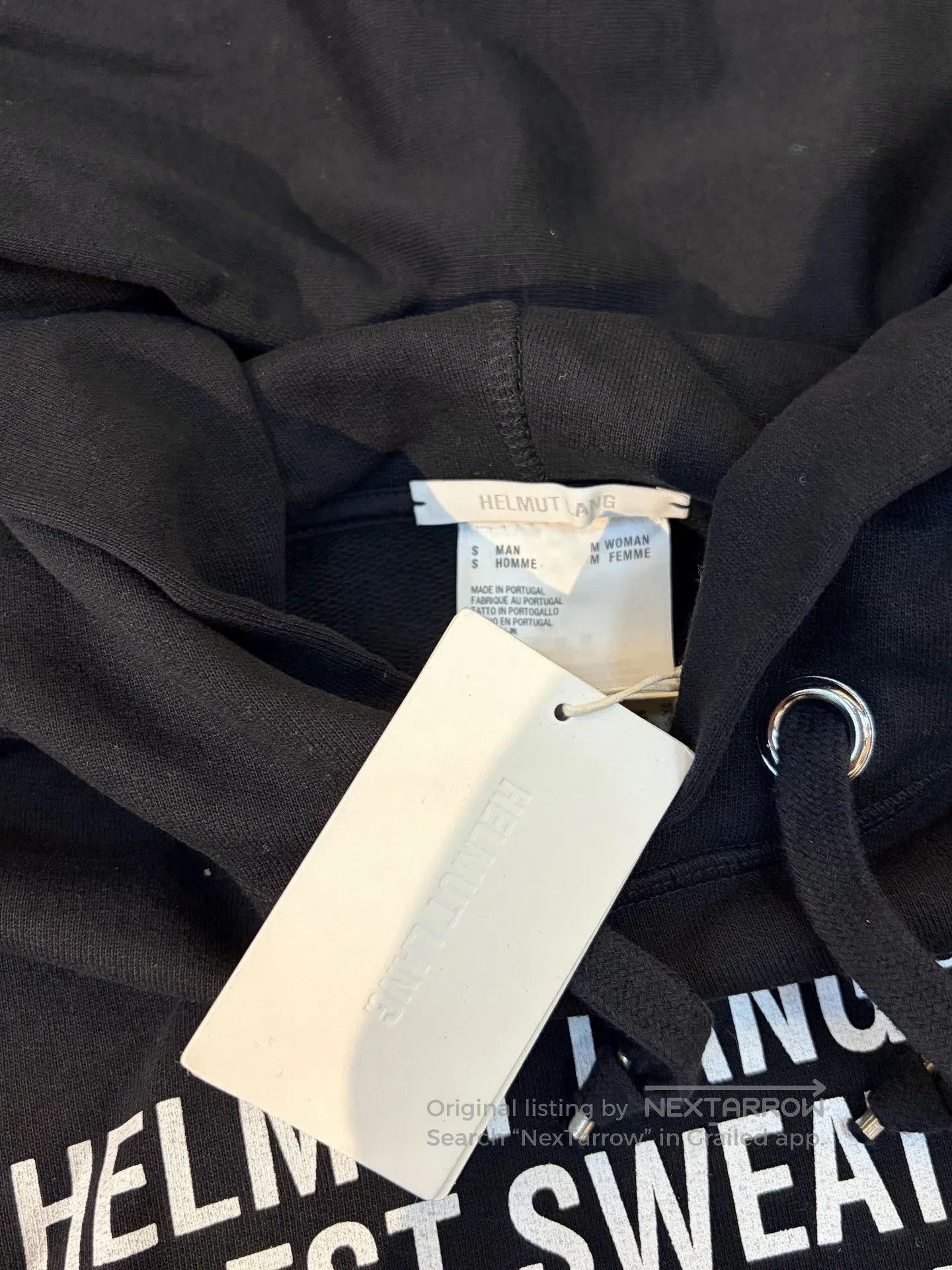 Helmut Lang Helmut Lang Men's New Hoodie. Size US L / EU 52-54 / 3 - 3 Thumbnail