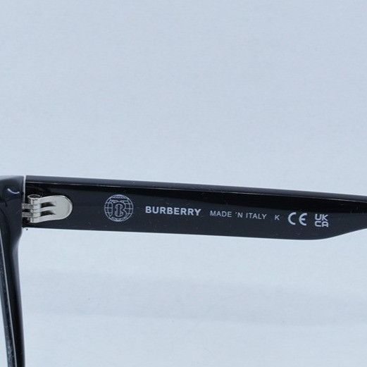 Burberry Burberry BE2393D 3001 Eyeglasses Black 55mm Rectangle Frame Size ONE SIZE - 2 Thumbnail