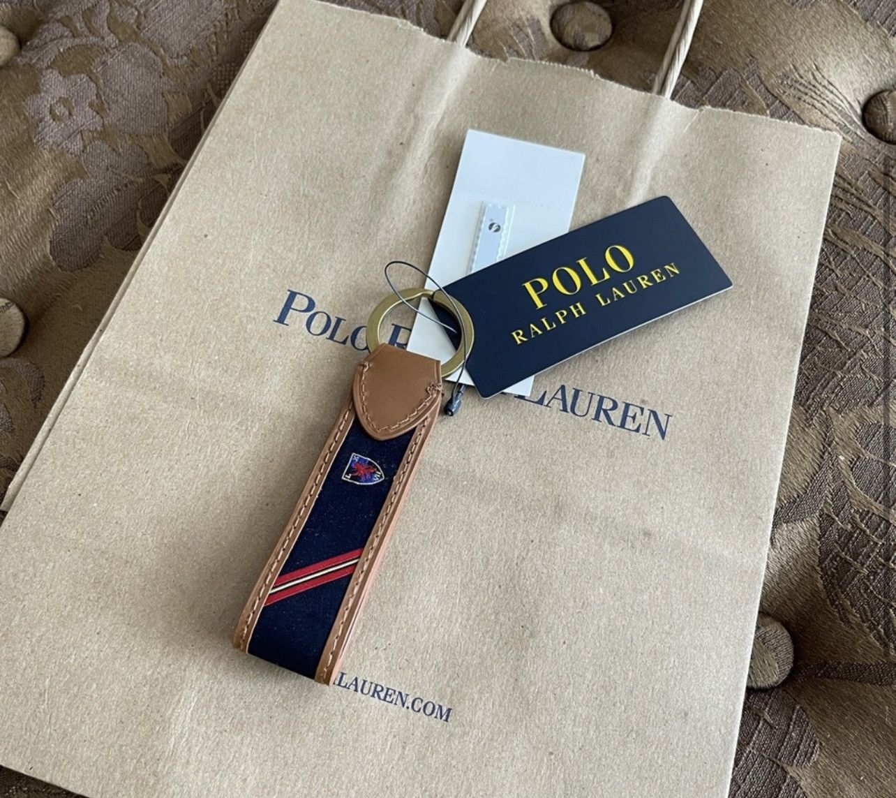 Polo Ralph Lauren NWT Polo Ralph Lauren Leather Pony Key Chain Ring NWT Size ONE SIZE - 3 Thumbnail