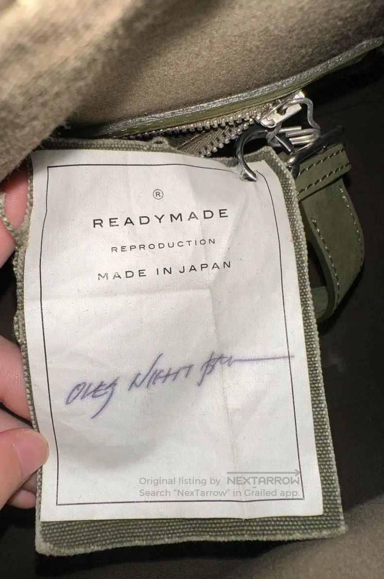 READYMADE Ready Made Military Cloth Travel Bag Size ONE SIZE - 6 Thumbnail