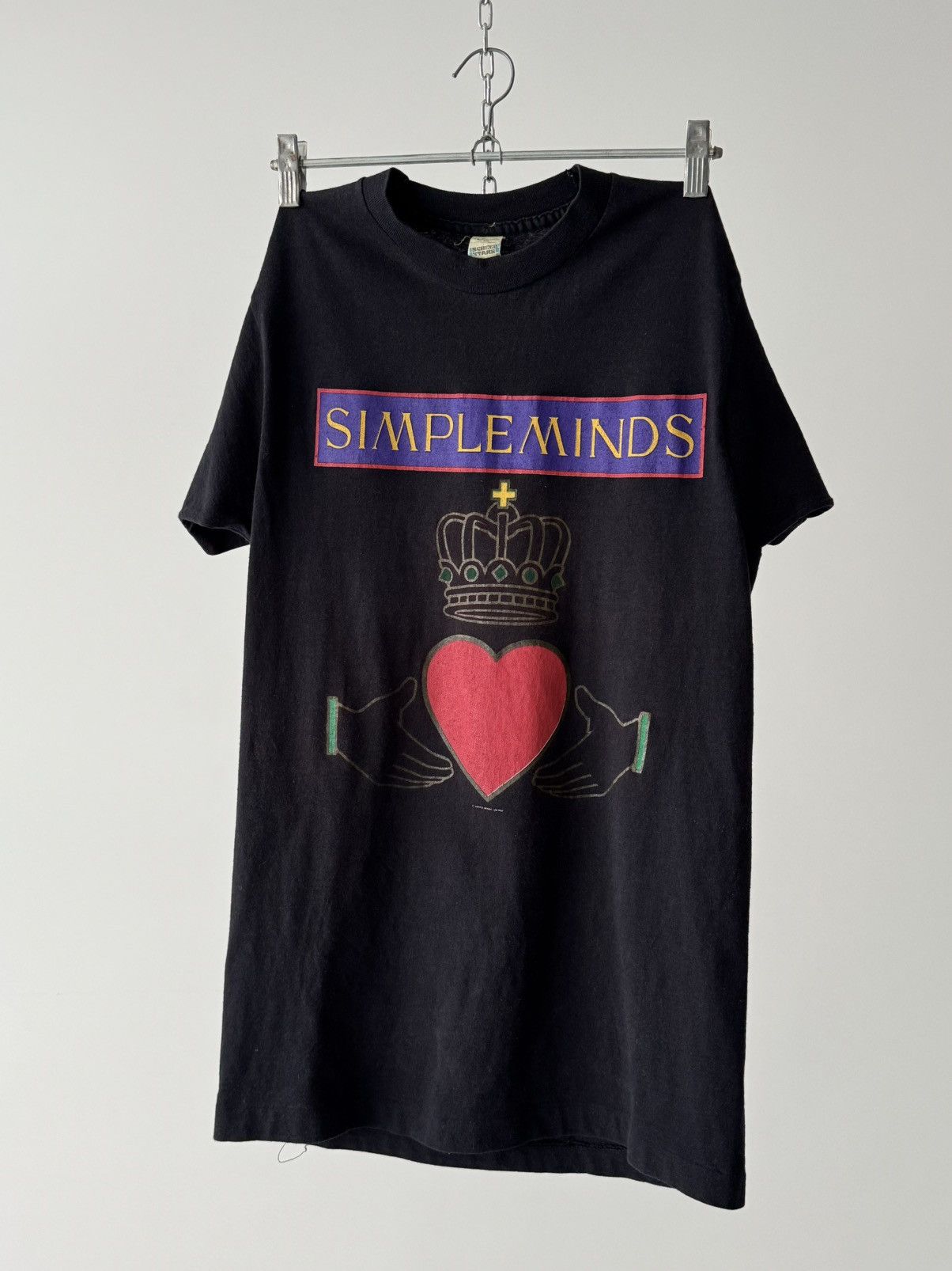 Band Tees × Vintage Vintage 1989 Simple Minds European Tour Band T-Shirt Size US L / EU 52-54 / 3 - 1 Thumbnail