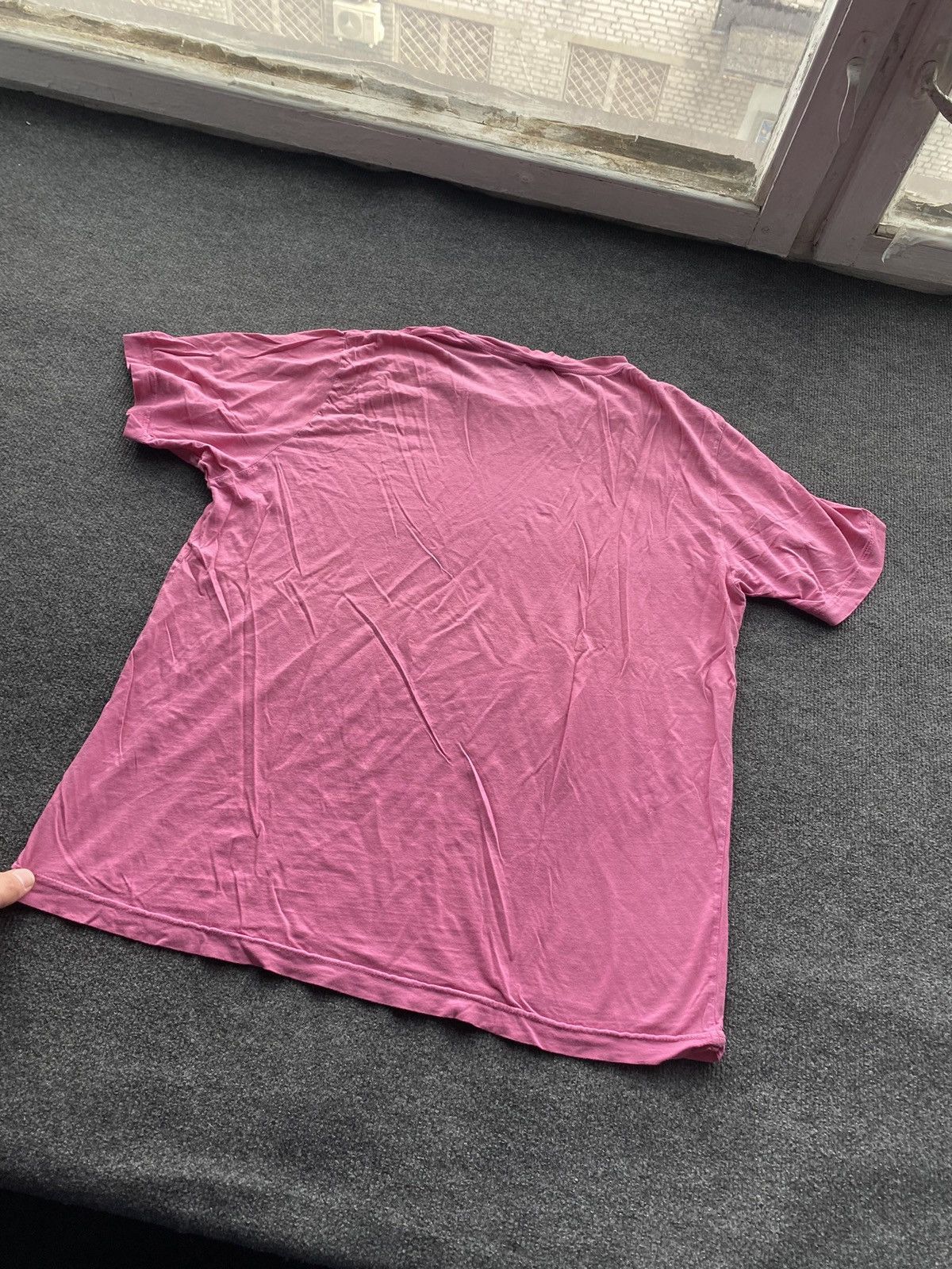 Diesel 🔥Opium Punk Diesel Pink Circle Logo Faded goth emo tee L Size US L / EU 52-54 / 3 - 9 Thumbnail