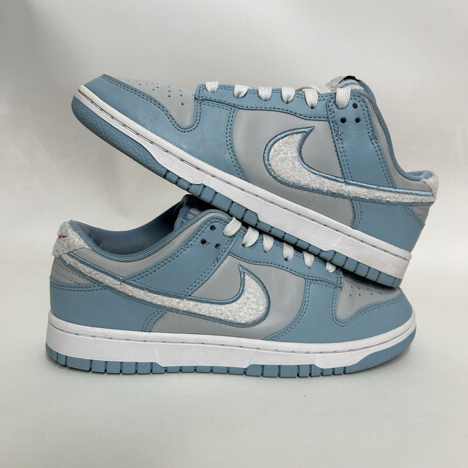 Nike Dunk Low Retro “Fleece Swoosh Worn Blue”