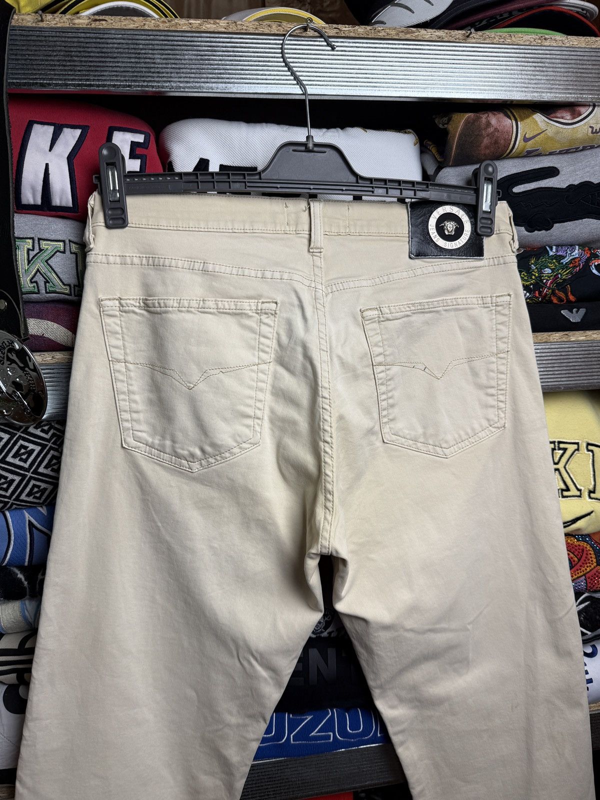 Versace Vintage Medusa Pattern Versace Jeans Signature Denim Size US 35 - 7 Thumbnail