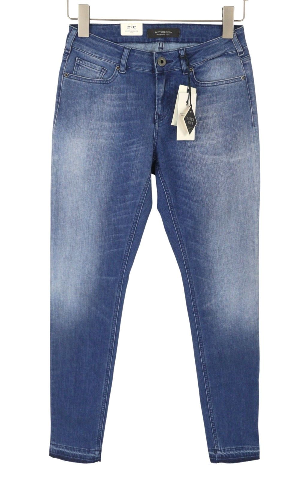 Scotch & Soda LA BOHEMIENNE W27/L32 Faded Mid Rise Skinny Jeans 89096 Size 27" / US 4 / IT 40 - 2 Thumbnail