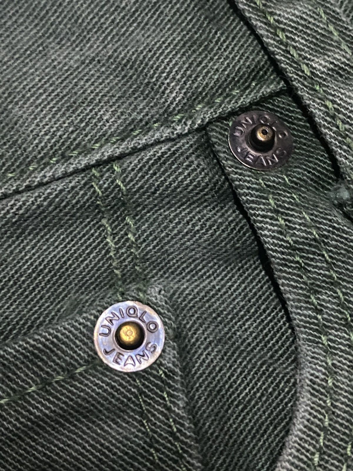 Undercover Vintage Uniqlo S-001 Slim Fit Straight Jeans Size US 32 / EU 48 - 8 Thumbnail