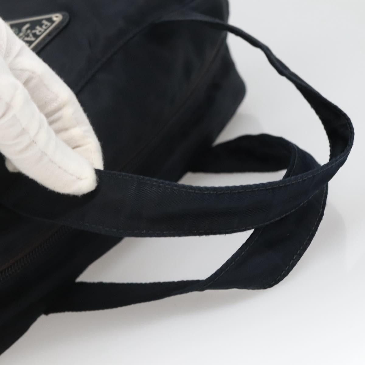 Prada PRADA Hand Bag Nylon Navy Silver Size ONE SIZE - 7 Thumbnail