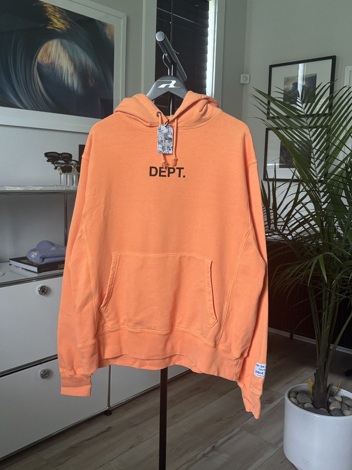Gallery Dept. GALLERY DEPT - STENCIL PRISON LOGO HOODIE Size US XXL / EU 58 / 5 - 3 Thumbnail
