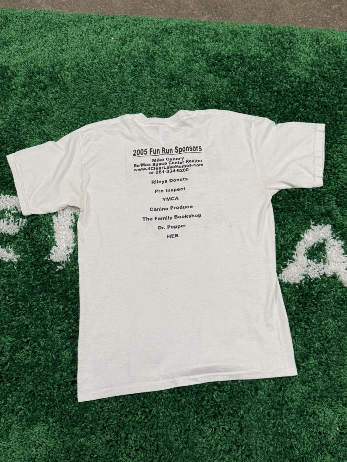 Gildan × Vintage Vintage Gildan Heavyweight Cowboy Rodeo Tee White Size US M / EU 48-50 / 2 - 5 Thumbnail