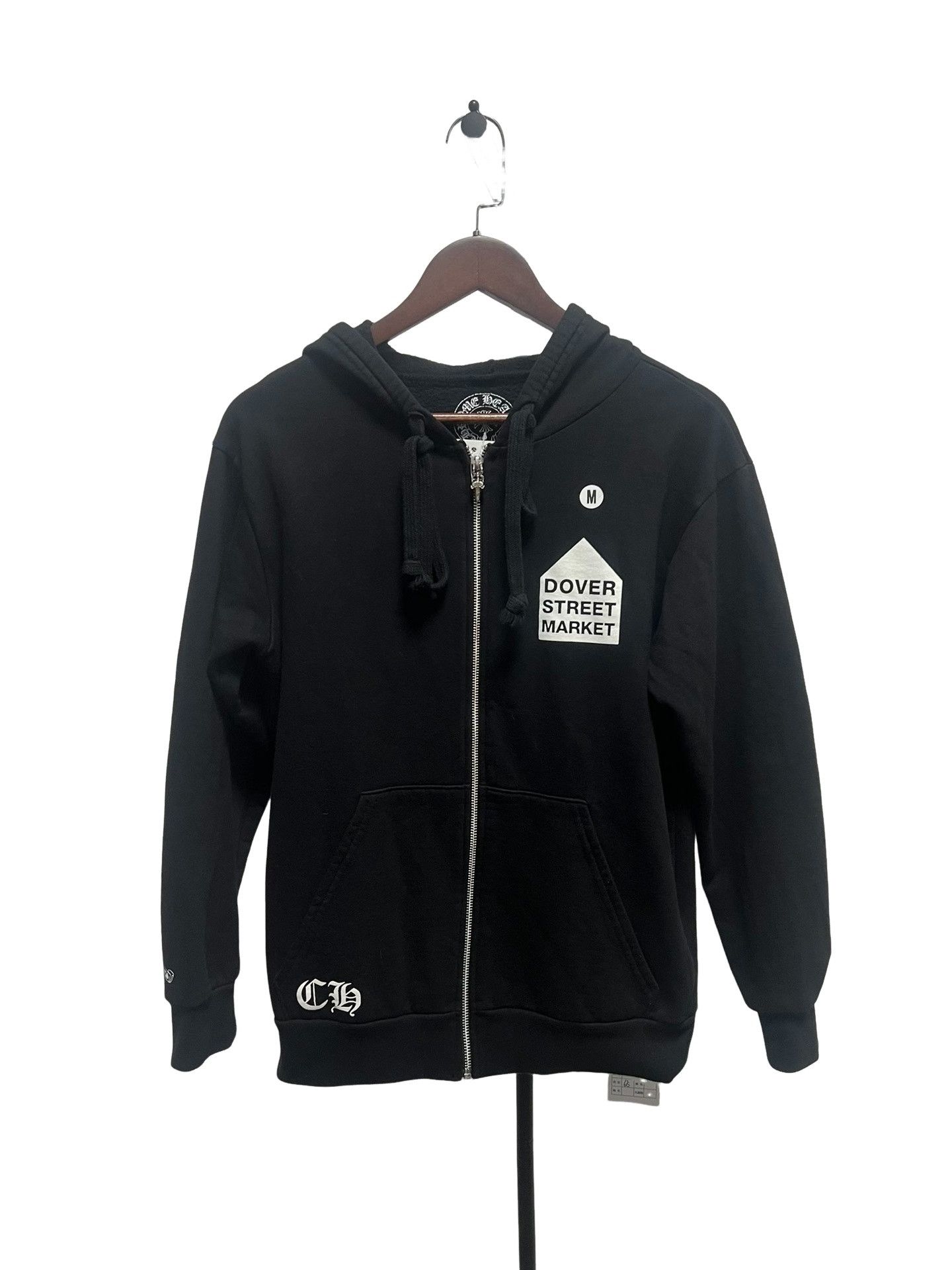 Chrome Hearts Chrome Hearts x DSM Logo Zip Hoodie US M Size US M / EU 48-50 / 2 - 1 Thumbnail