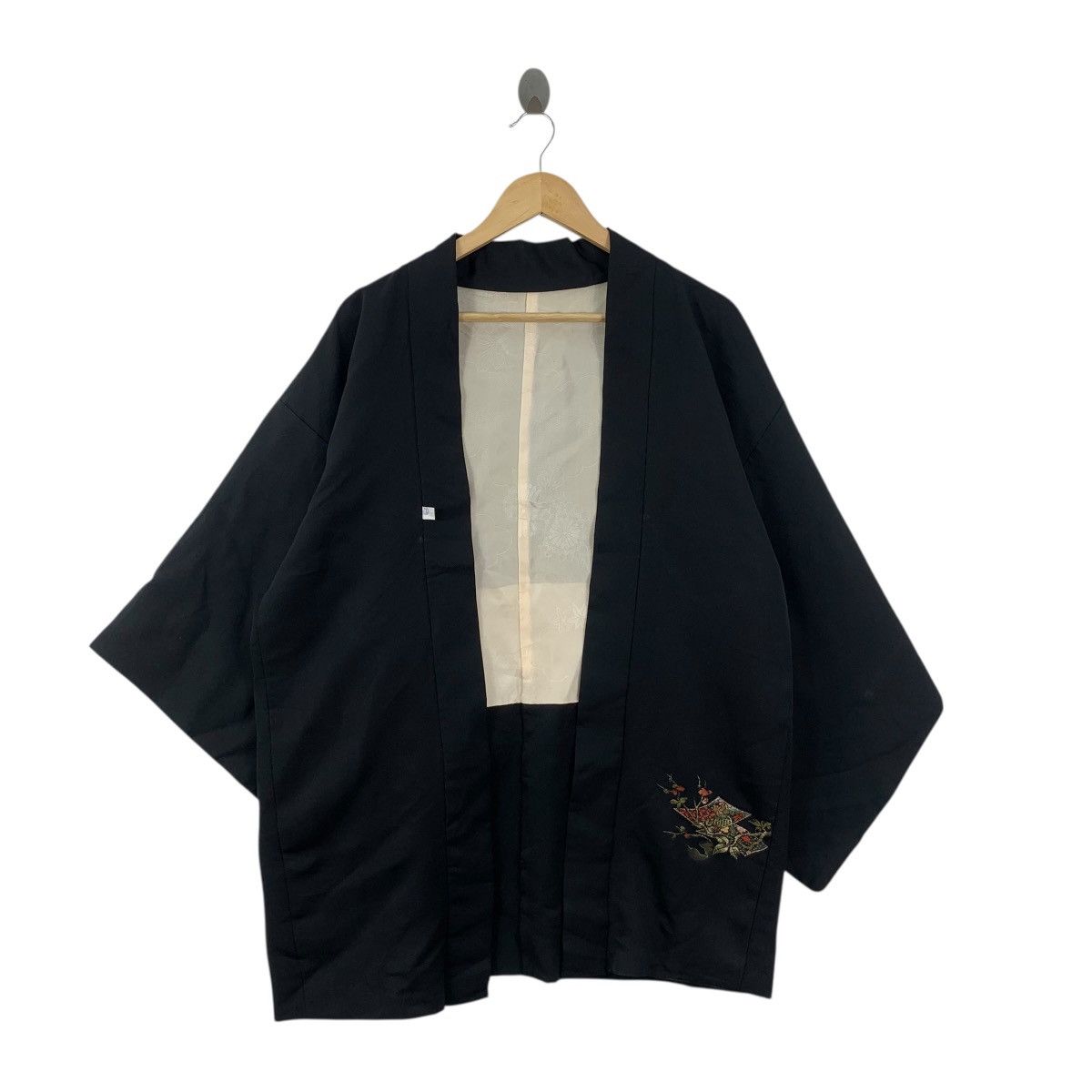 Vintage Vintage 70s KIMONO JAPAN ARTWORK Traditional Geisha Robe Size XXL / US 16-18 / IT 52-54 - 3 Thumbnail