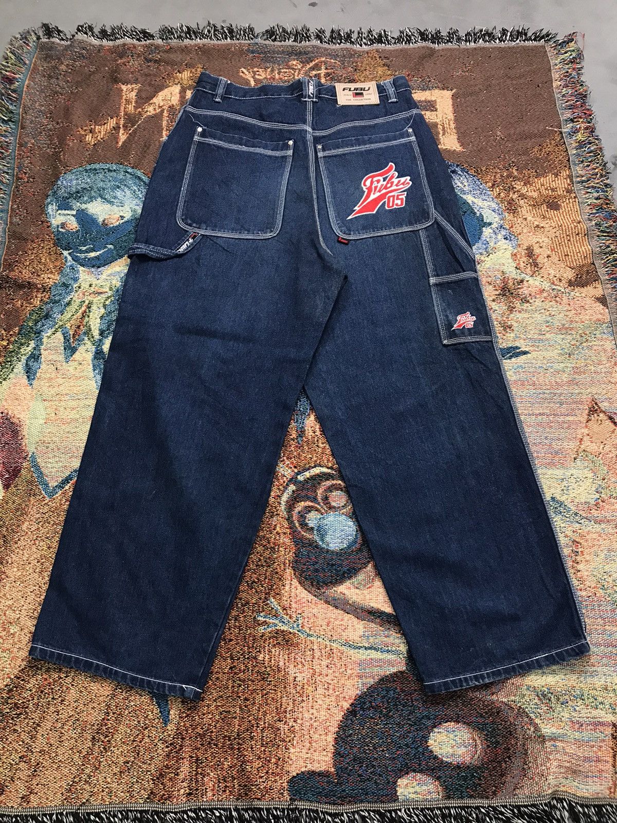 Fubu Vintage Fubu embroidered carpenter denim Size US 36 / EU 52 - 1 Thumbnail