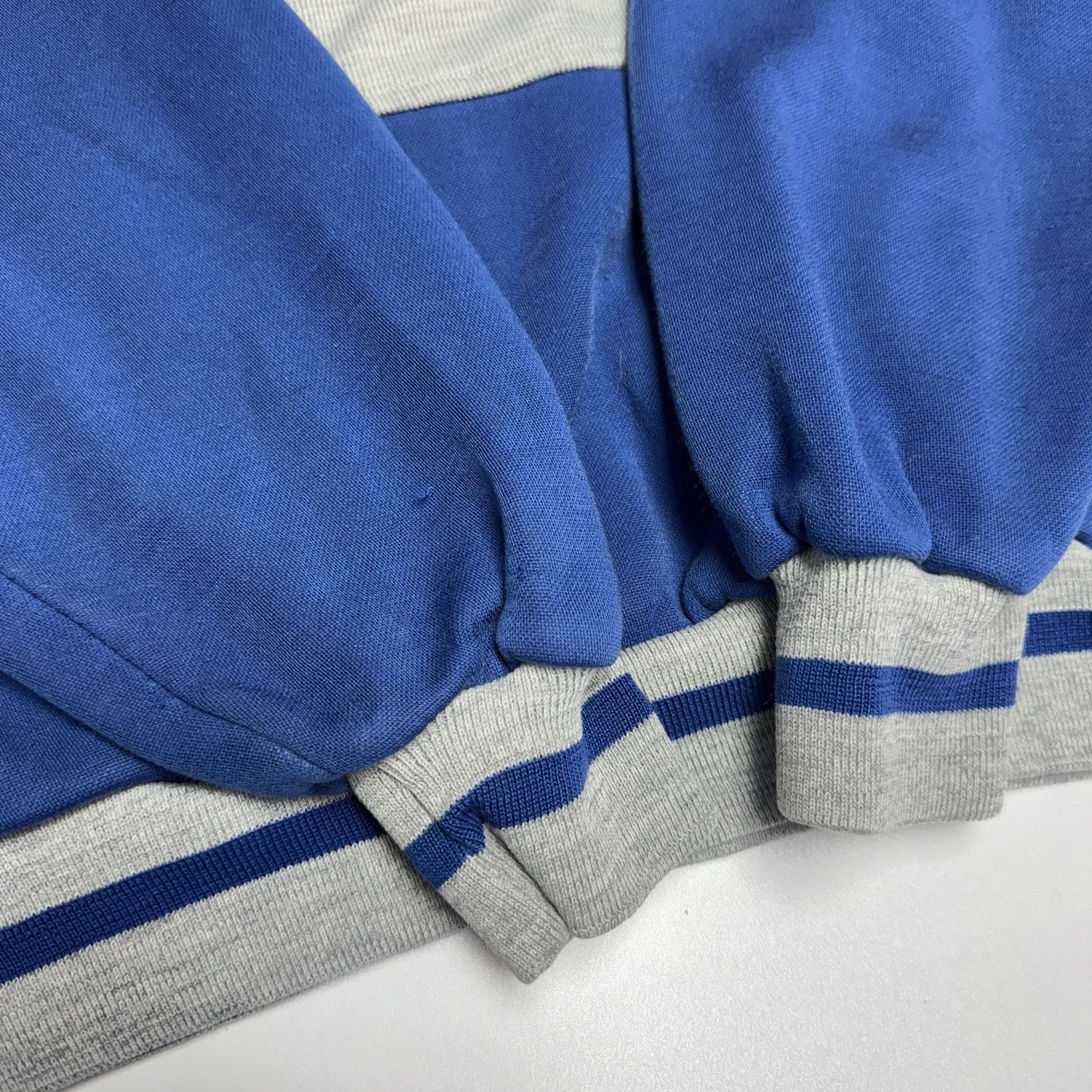 Pierre Cardin Vintage Pierre Cardin Sweatshirt Adult Medium White/Blue Size US M / EU 48-50 / 2 - 7 Thumbnail