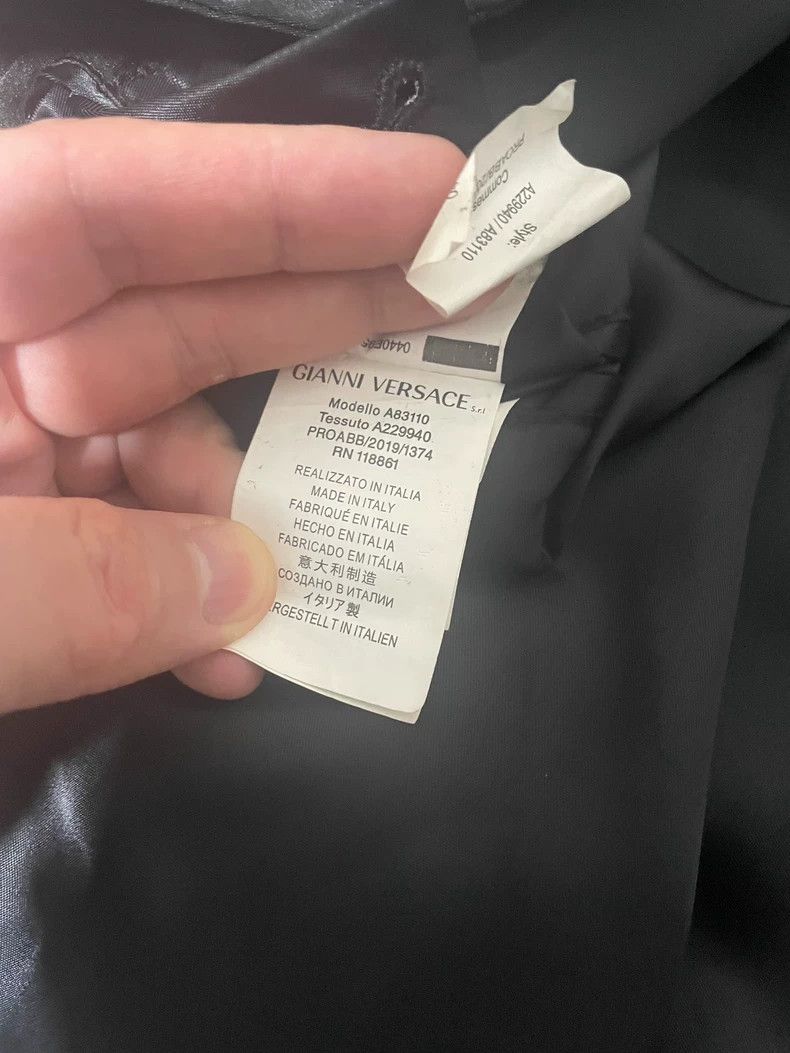 Versace Versace Black dragon silk satin jacket Size US M / EU 48-50 / 2 - 4 Thumbnail