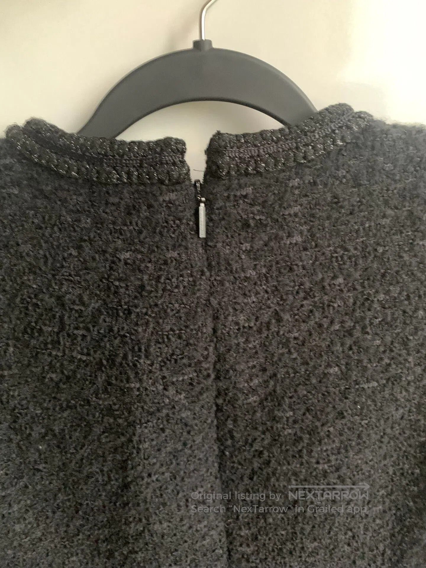 Saint Laurent Paris Saint Laurent Tweed Little Black Dress. Size XS / US 0-2 / IT 36-38 - 6 Thumbnail