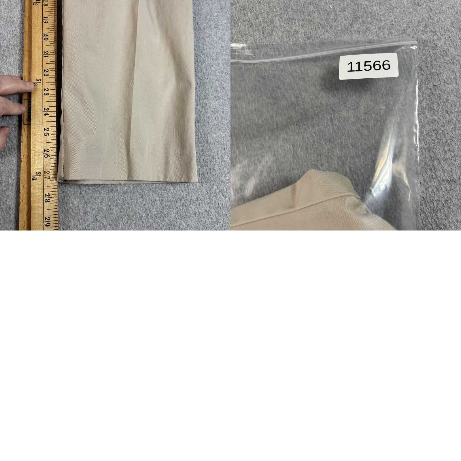 Pendleton VINTAGE Pendleton Pants Womens 12 Petite Chino Straight Beige 100% Cotton Office Workwear 27.5in Inseam Mens Womens Girls Boys Size 34" / US 12 / IT 48 - 8 Thumbnail